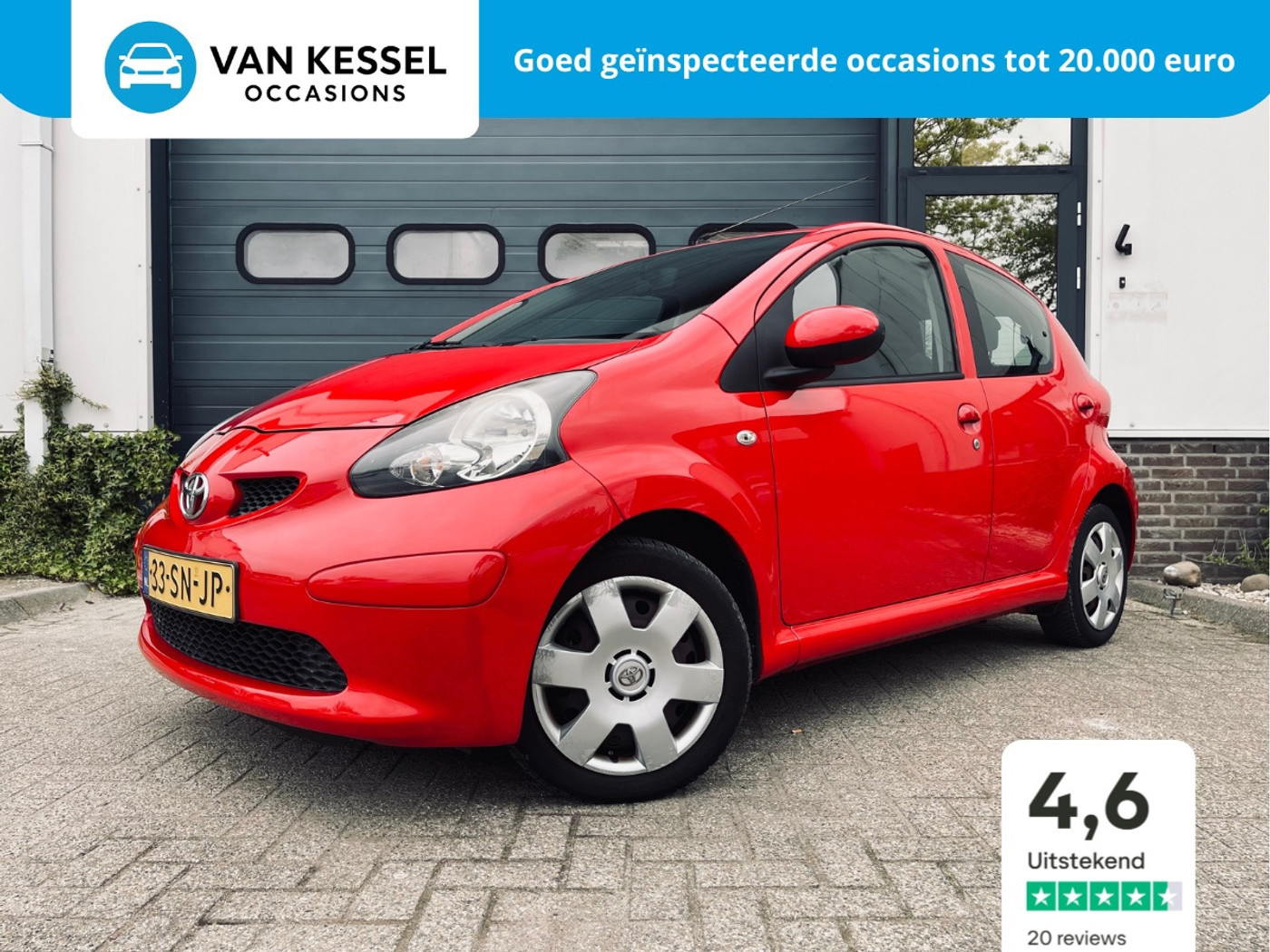 Toyota Toyota Aygo 1.0-12V + | NAP | 5dr |  Zuinige auto 2006 - voorkant