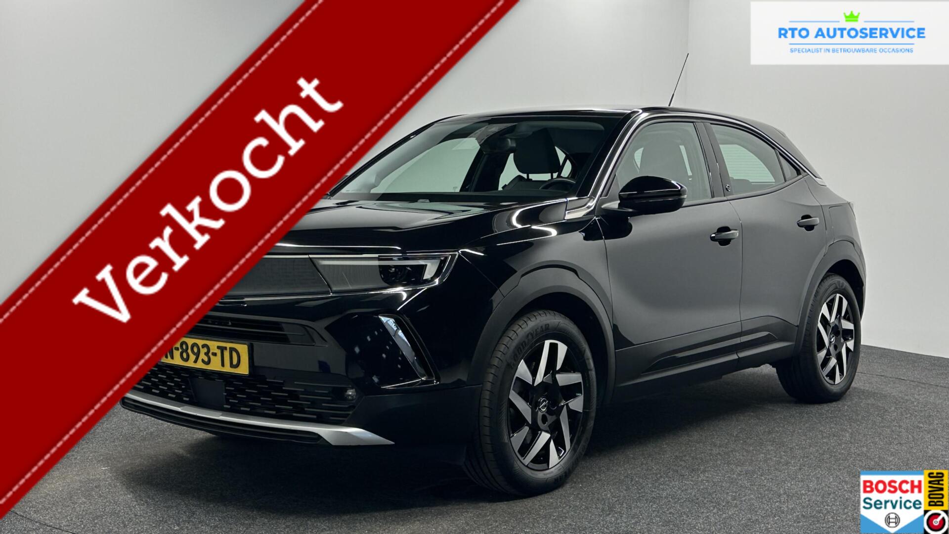 Opel Mokka Business Elegance 50-kWh SOH 89% 11kw bl CAMERA CARPLAY NAVI CRUISE ECC. 2021 - voorkant