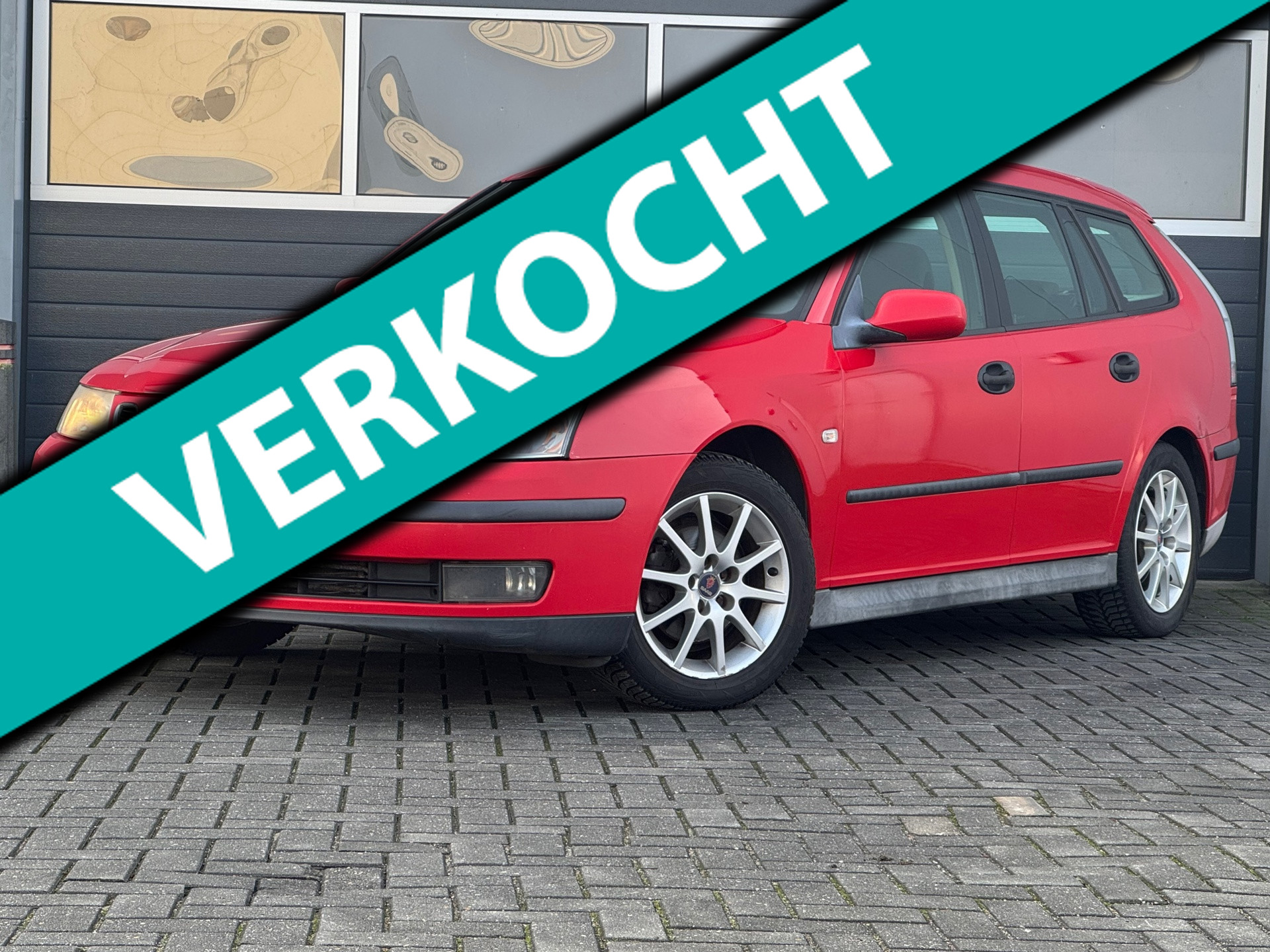 Saab Saab 9-3 1.8t Linear | Elek ramen |  Trekhaak | Airco | Cruise 2006 - voorkant