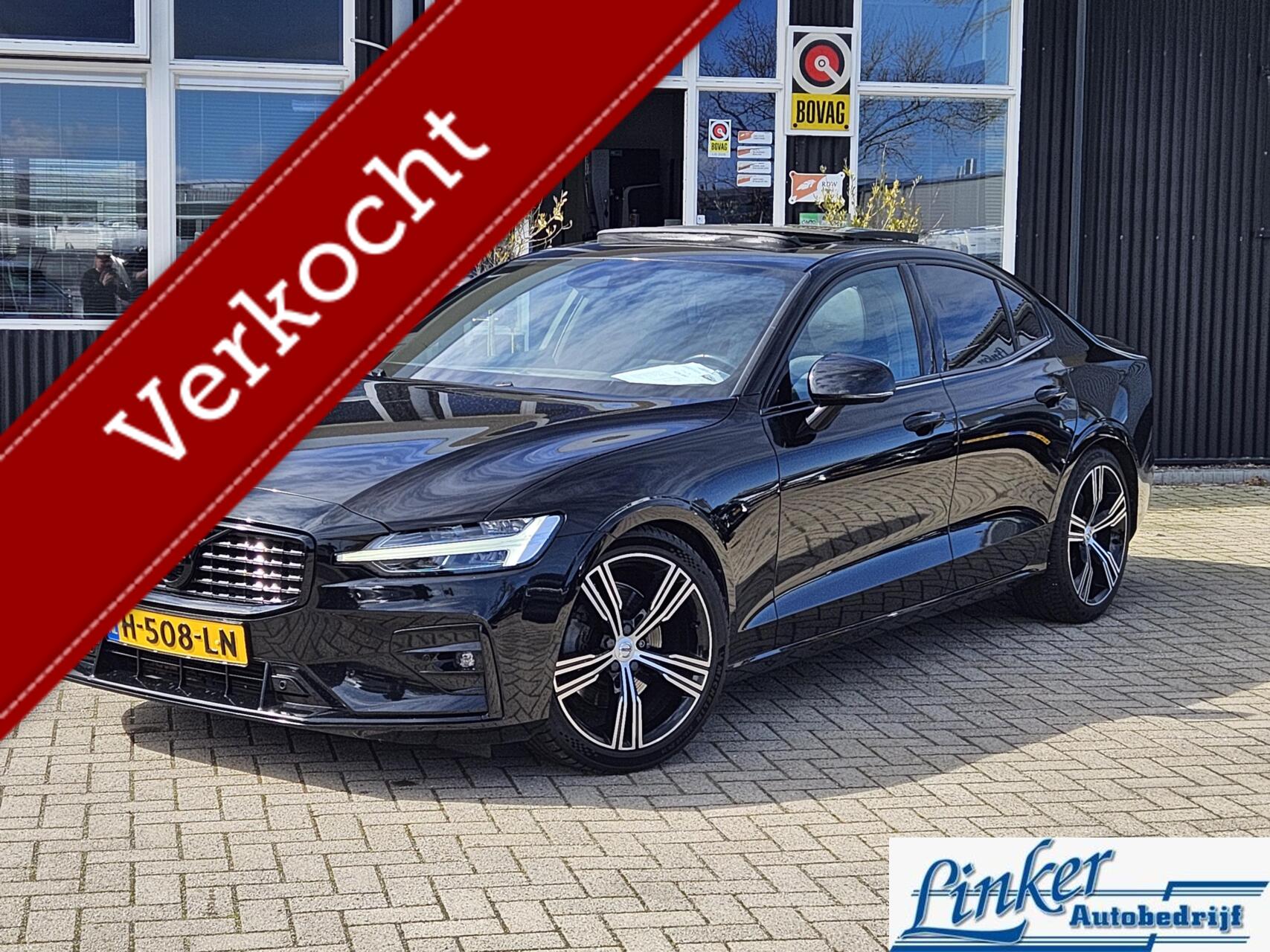 Volvo S60 2.0 T4 R-Design - NL-AUTO CAMERA PANO TREKH STOELVERW 2020 - voorkant