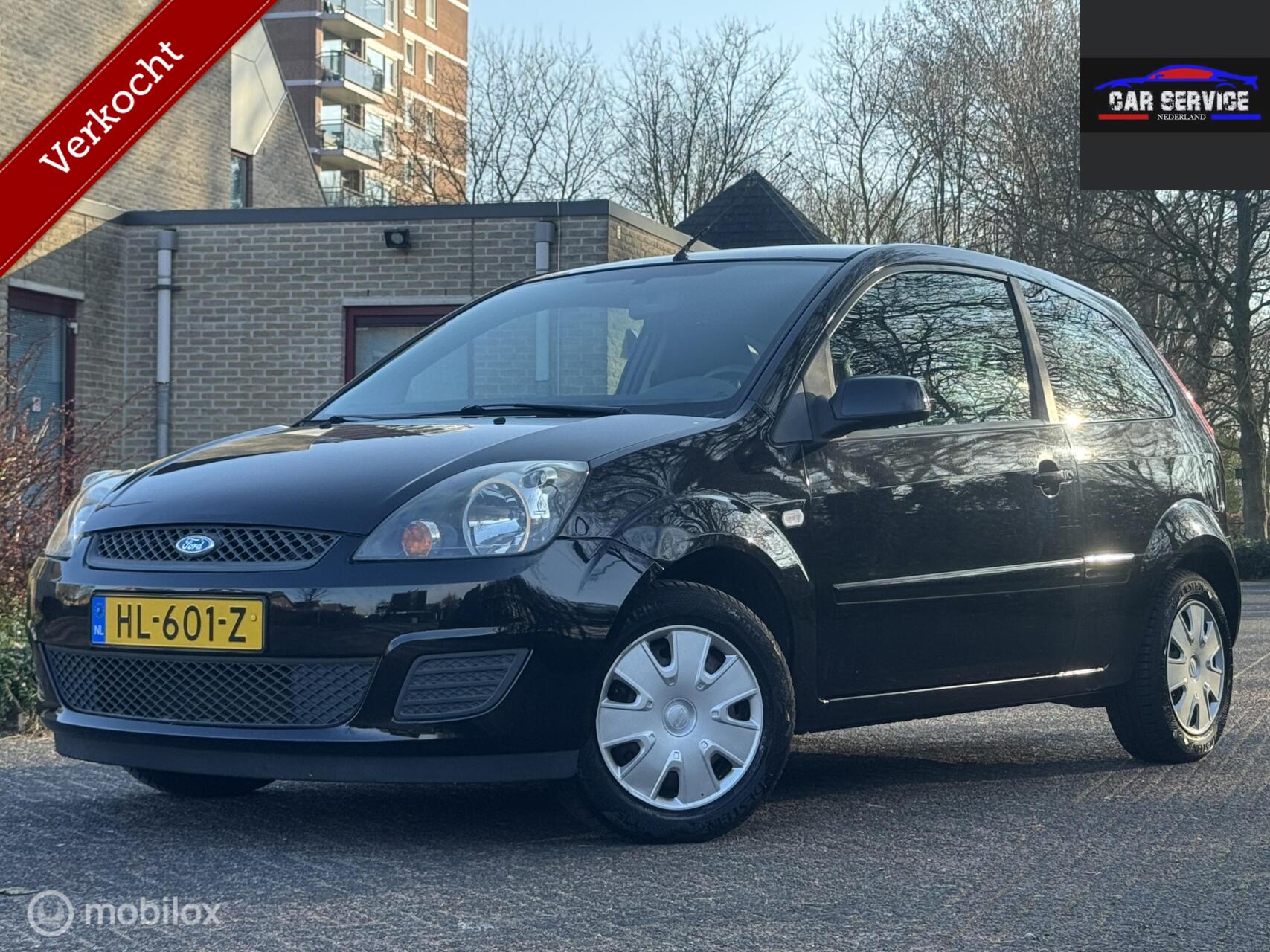 Ford Fiesta 1.3-8V Cool & Sound/APK/AIRCO/ 2008 - voorkant