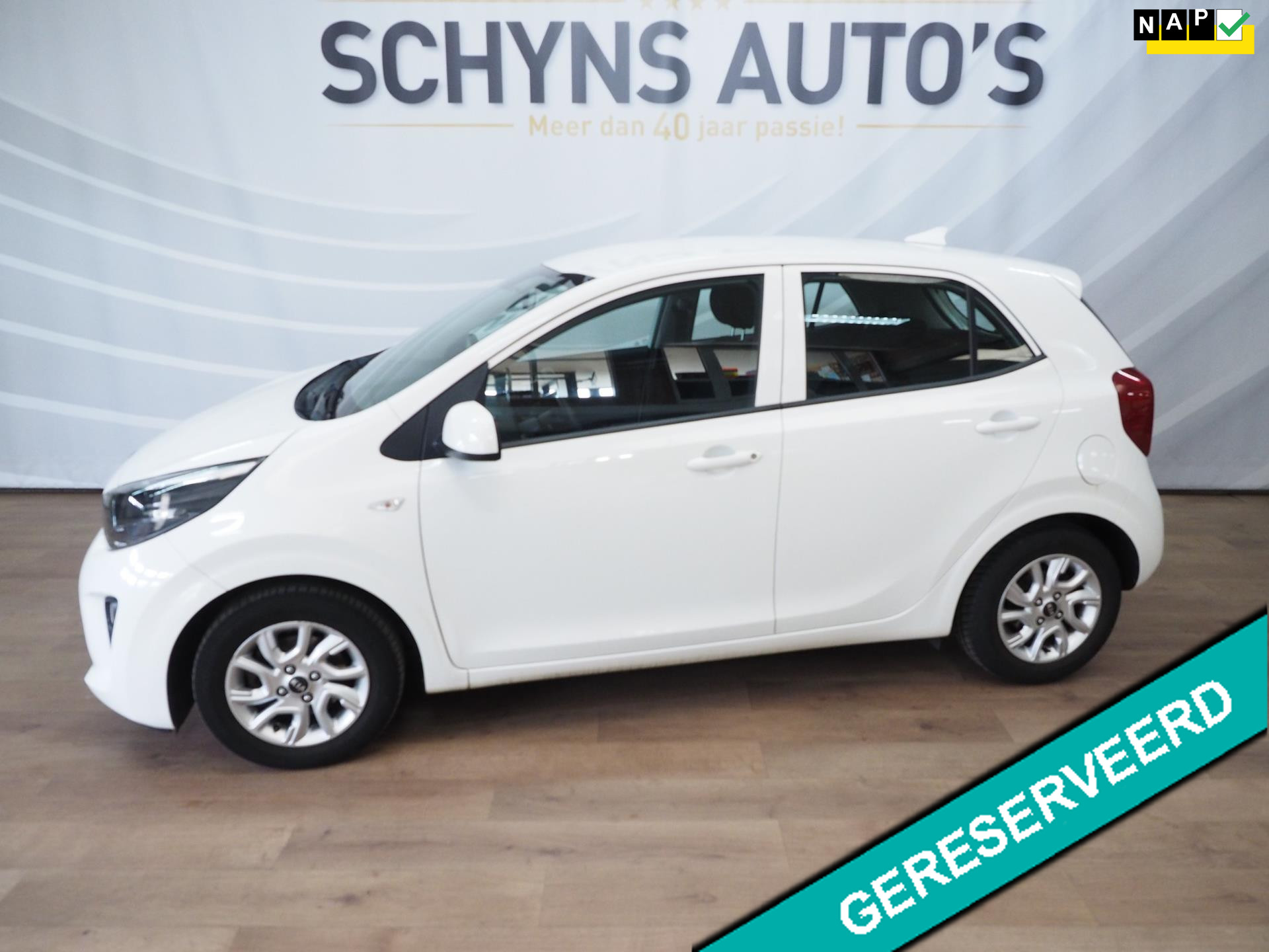 Kia Picanto 1.0 CVVT ComfortPlusLine Navigator 2018 - voorkant