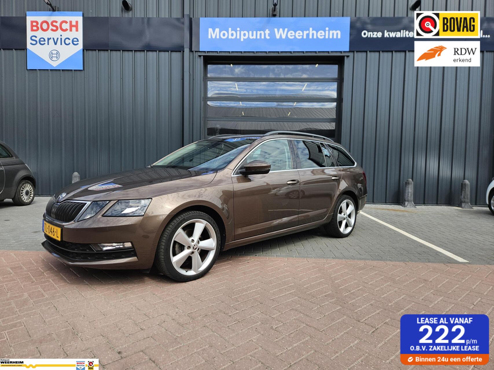 Skoda Octavia 1.0 TSI Automaat Grtech Ambition Business Android/apple 2018 - voorkant