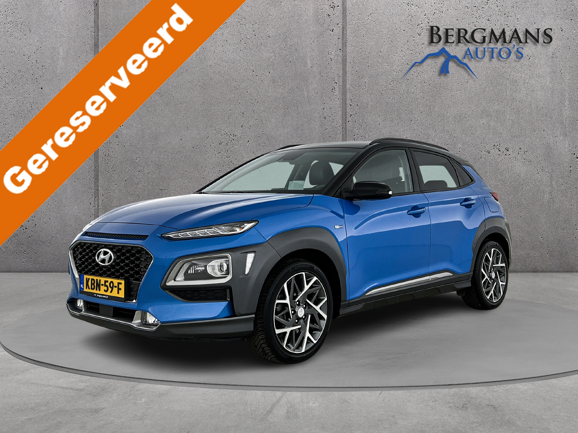 Hyundai Kona - 1.6 Hybride Premium 2019 - voorkant