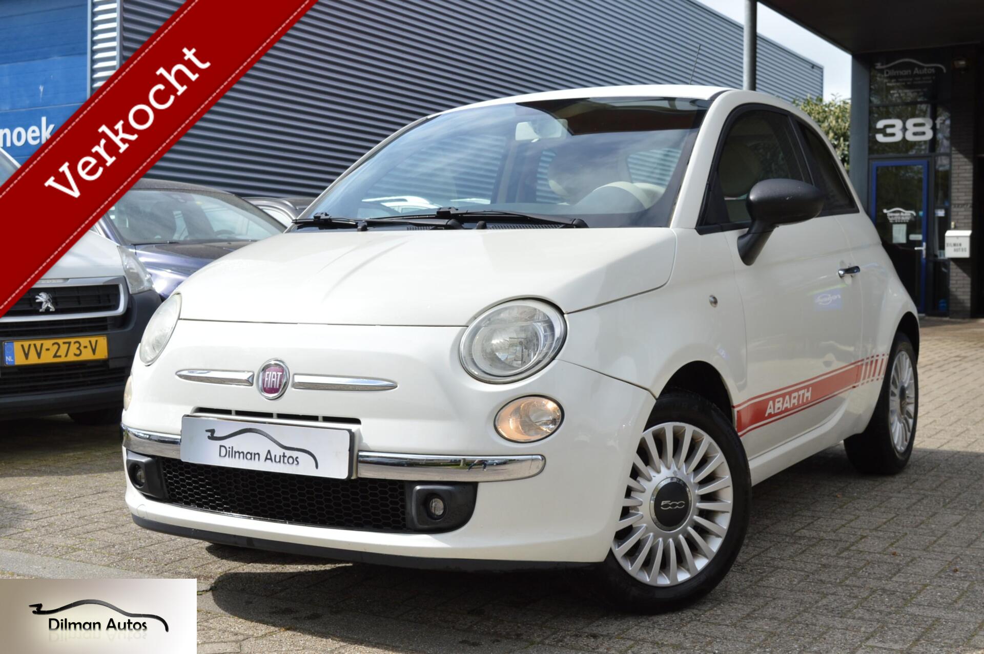 Fiat Fiat 500 1.2 Lounge|Airco|Elec Ramen|Carplay|168000 Km!Apk!! 2008 - voorkant