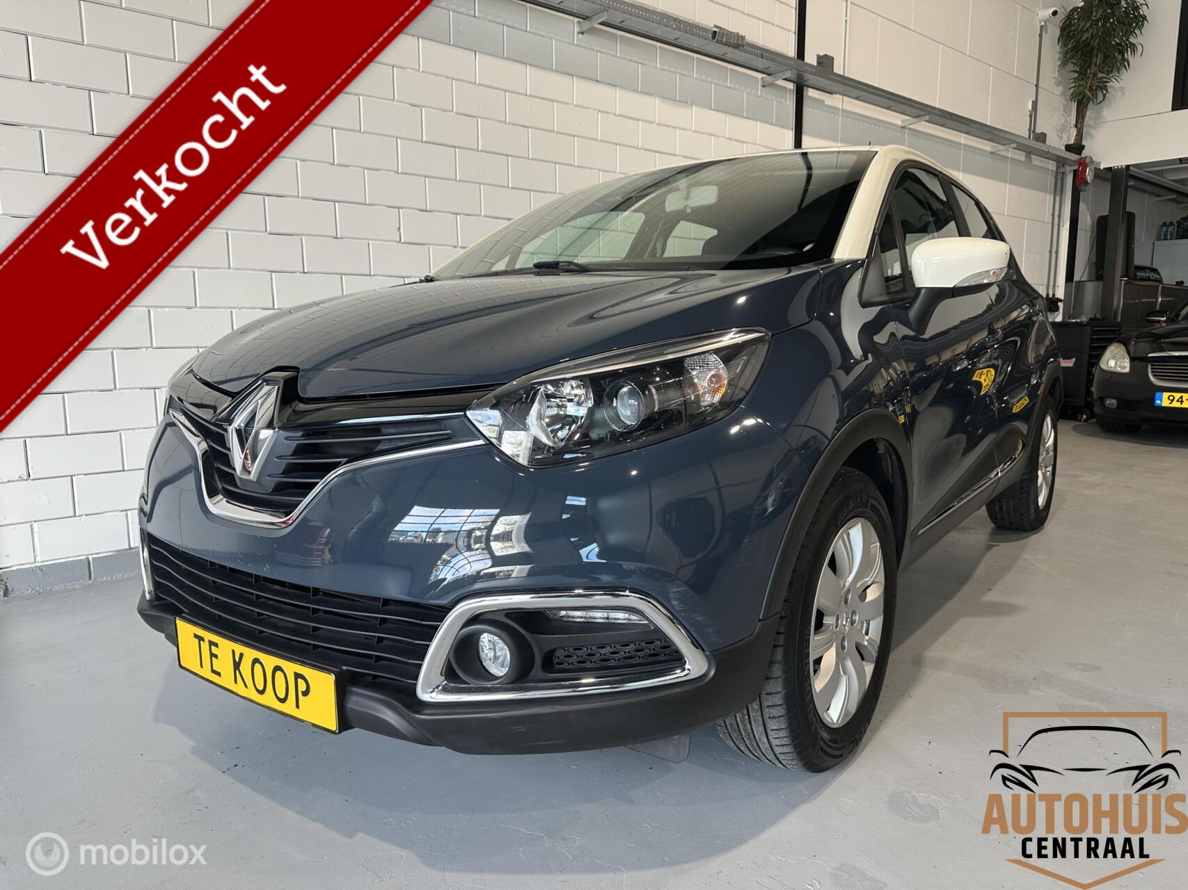 Renault Captur 0.9 TCe Expression*Airco*Navi*trekhaak*keyless 2014 - voorkant
