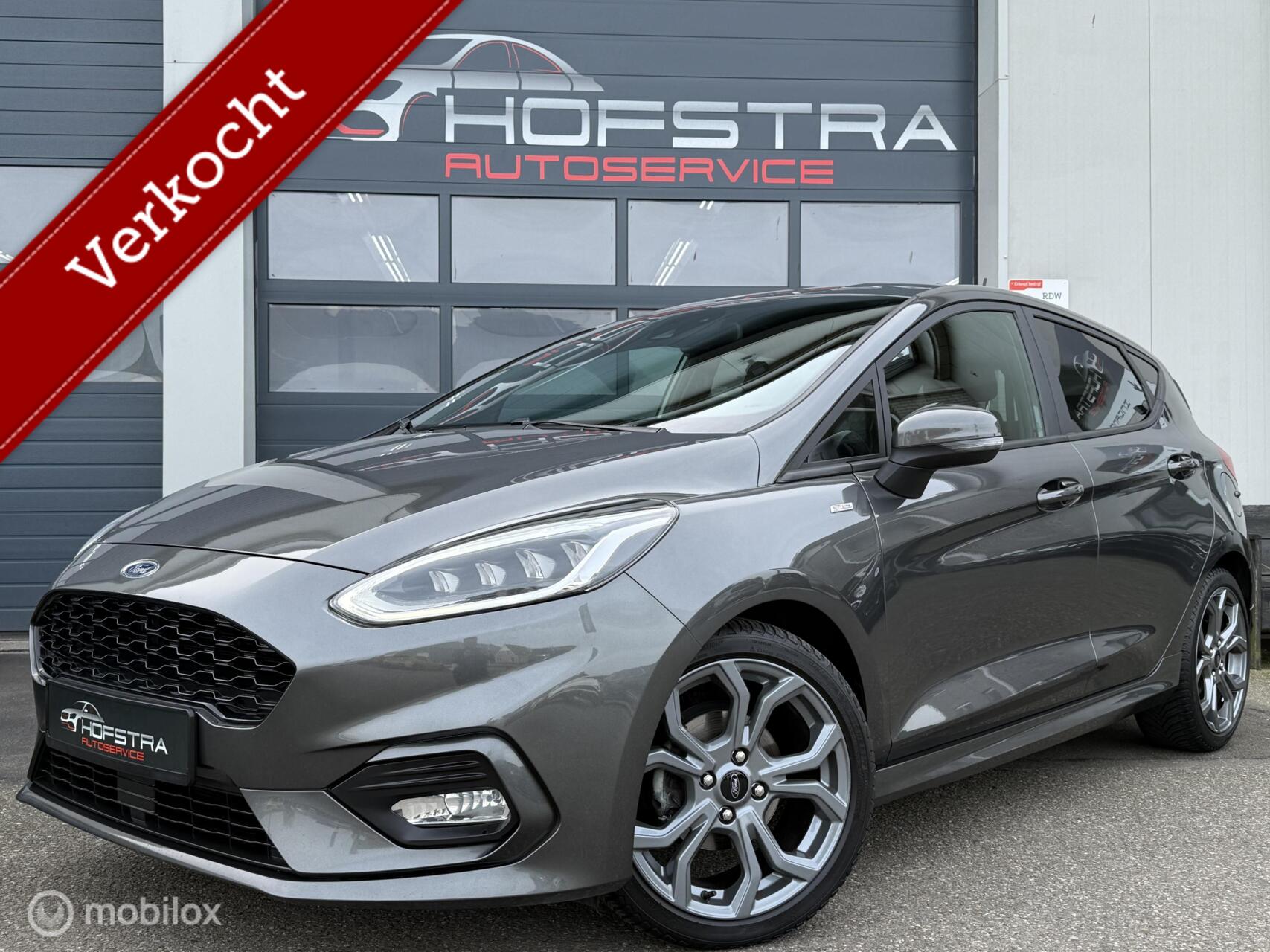 Ford Fiesta 1.0 EcoBoost ST-Line B&O Winterpack DAB CarPlay 2019 - voorkant