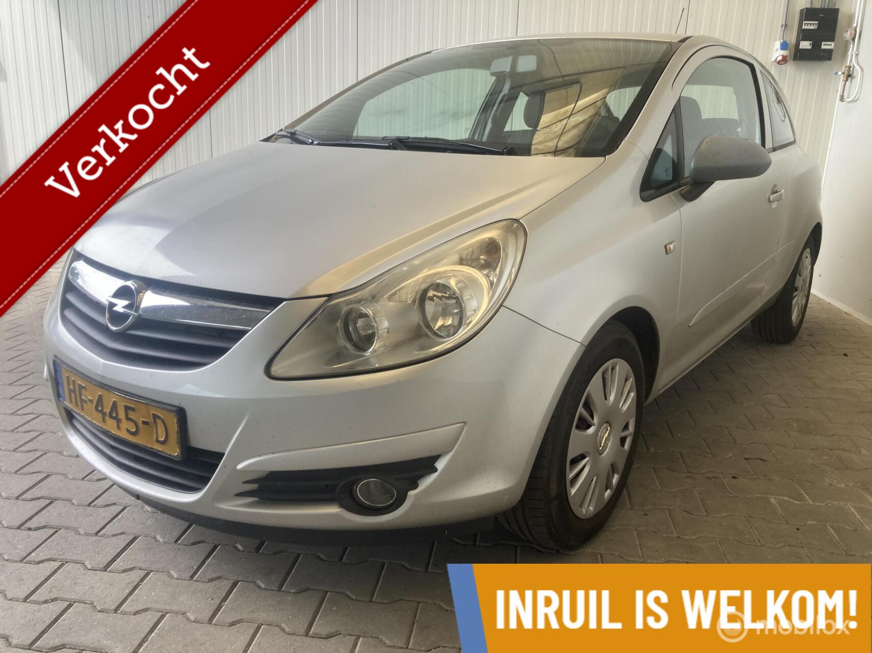 Opel Corsa 1.4-16V Business// AUTOMAAT // APK // 2007 - voorkant