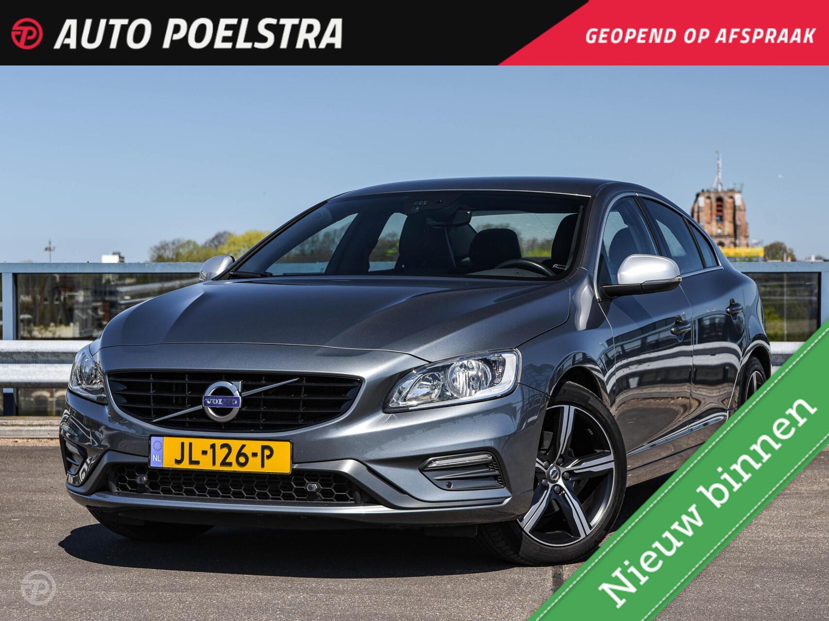 Volvo S60 2.0 T3 R-Design 152 PK | Camera | Navigatie | Cruise Control | 18" | Dealeronderhouden 2016 - voorkant