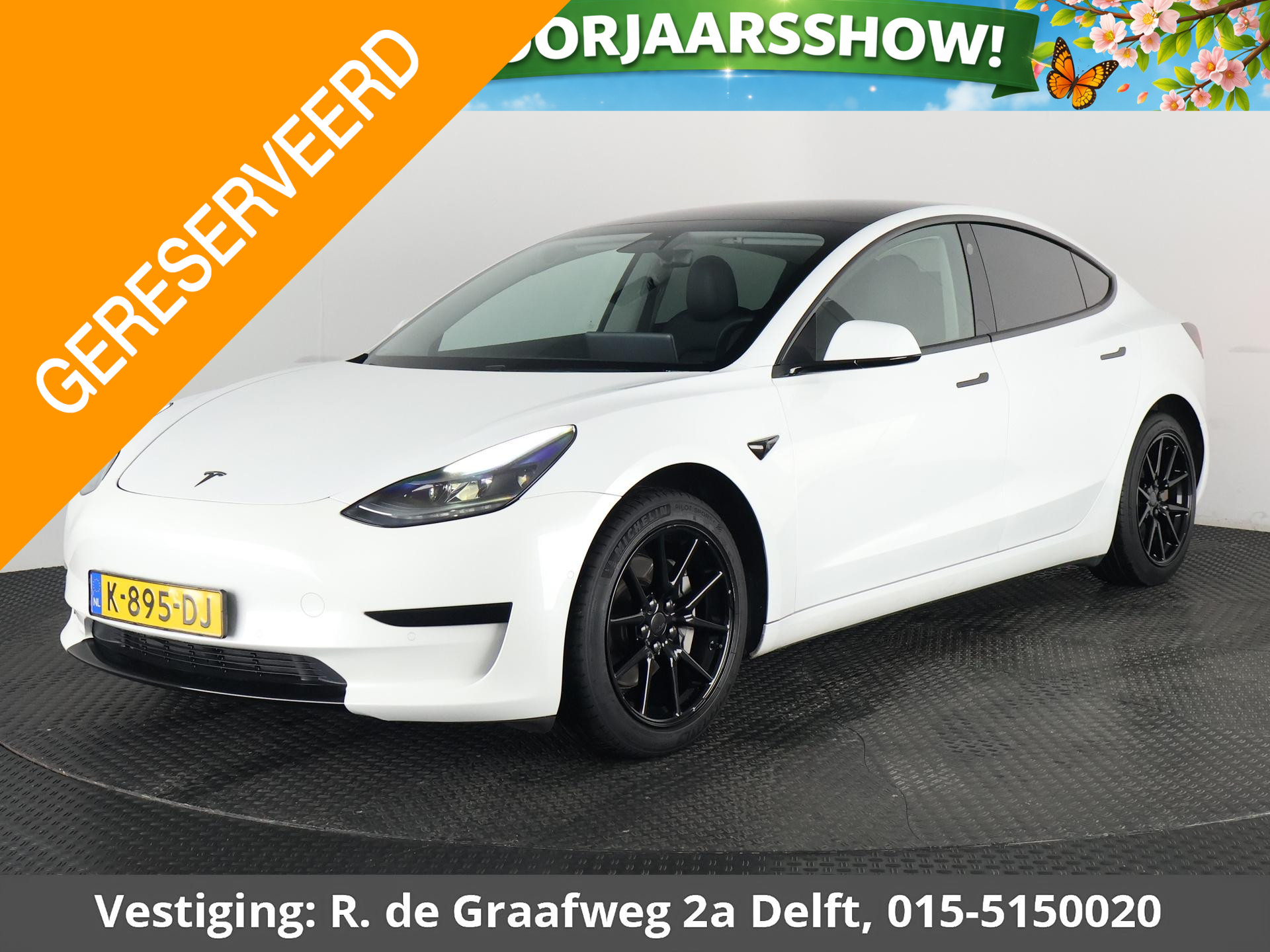 Tesla Model 3 Sport RWD Plus 60 kWh 2020 - voorkant
