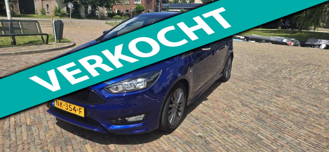 Ford Focus 1.0 ST-Line (1e eigenaar) 2017 - voorkant