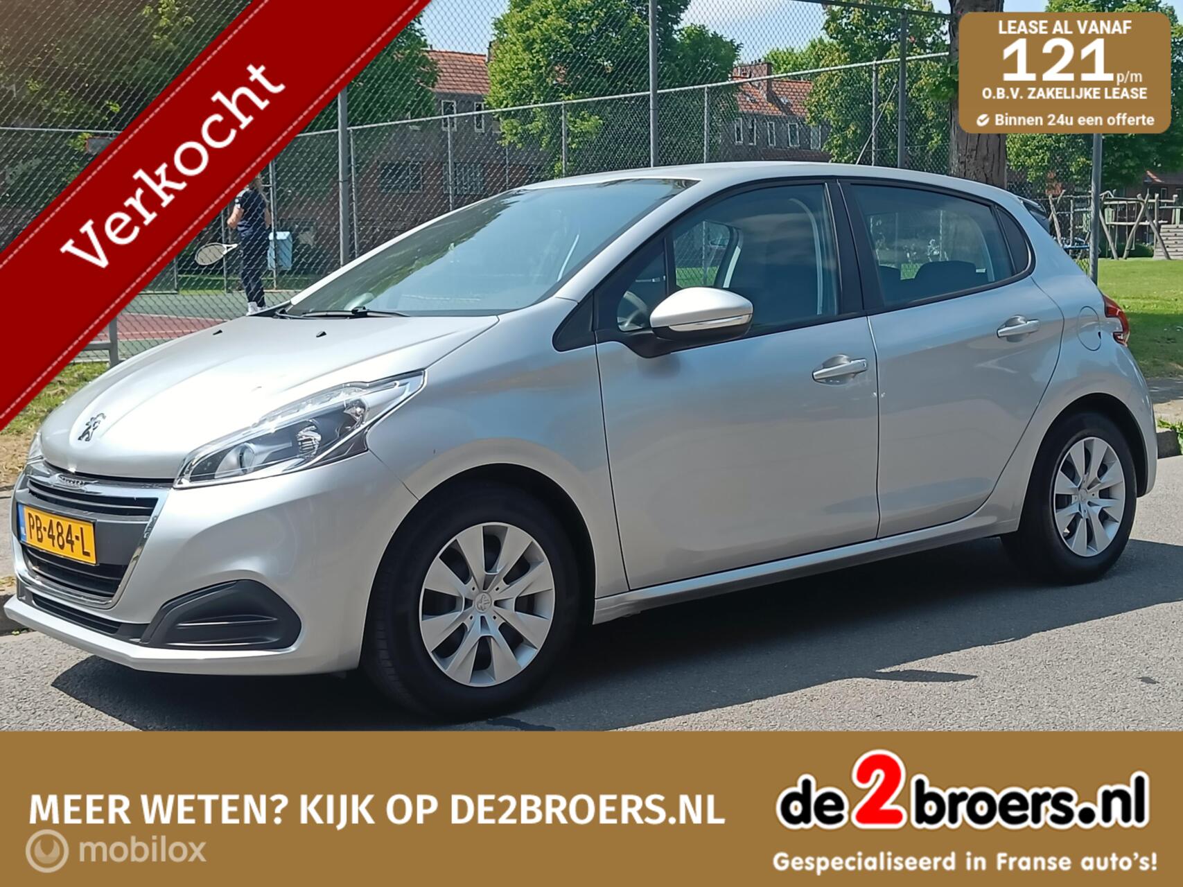Peugeot 208 1.2 PureTech Active 2017 - voorkant