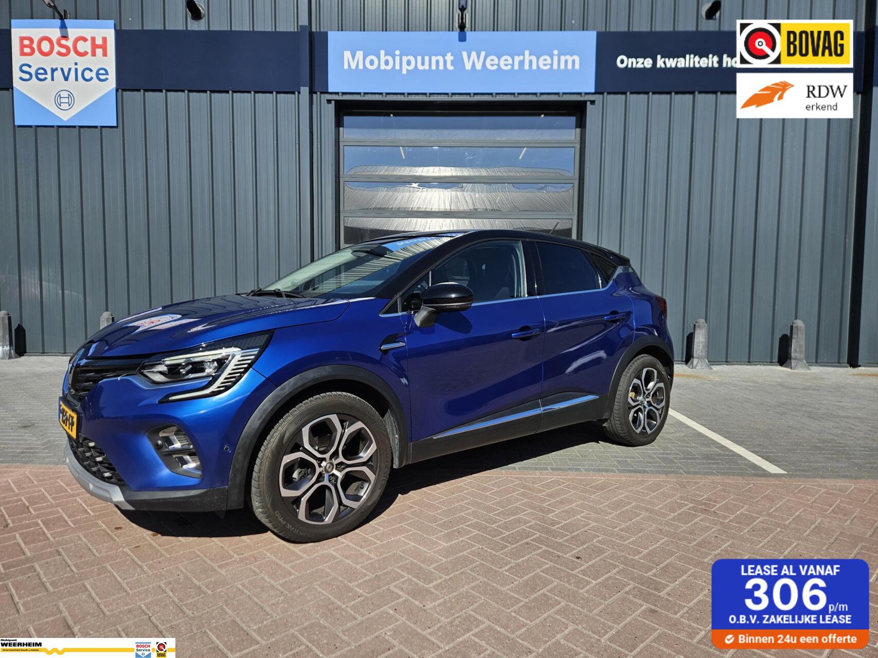 Renault Captur 1.3 TCe 140 Intens automaat 2021 - voorkant