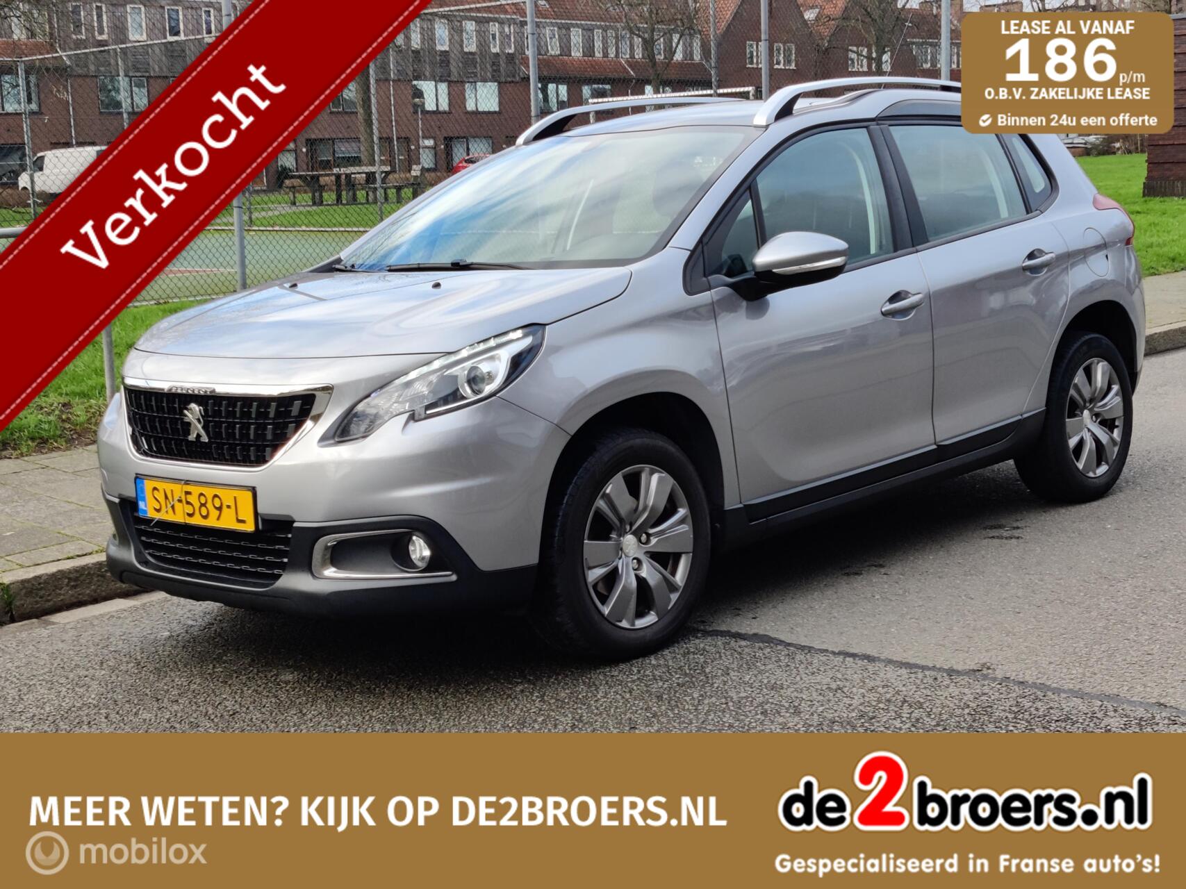 Peugeot 2008 1.2 PureTech Blue Lion 2018 - voorkant