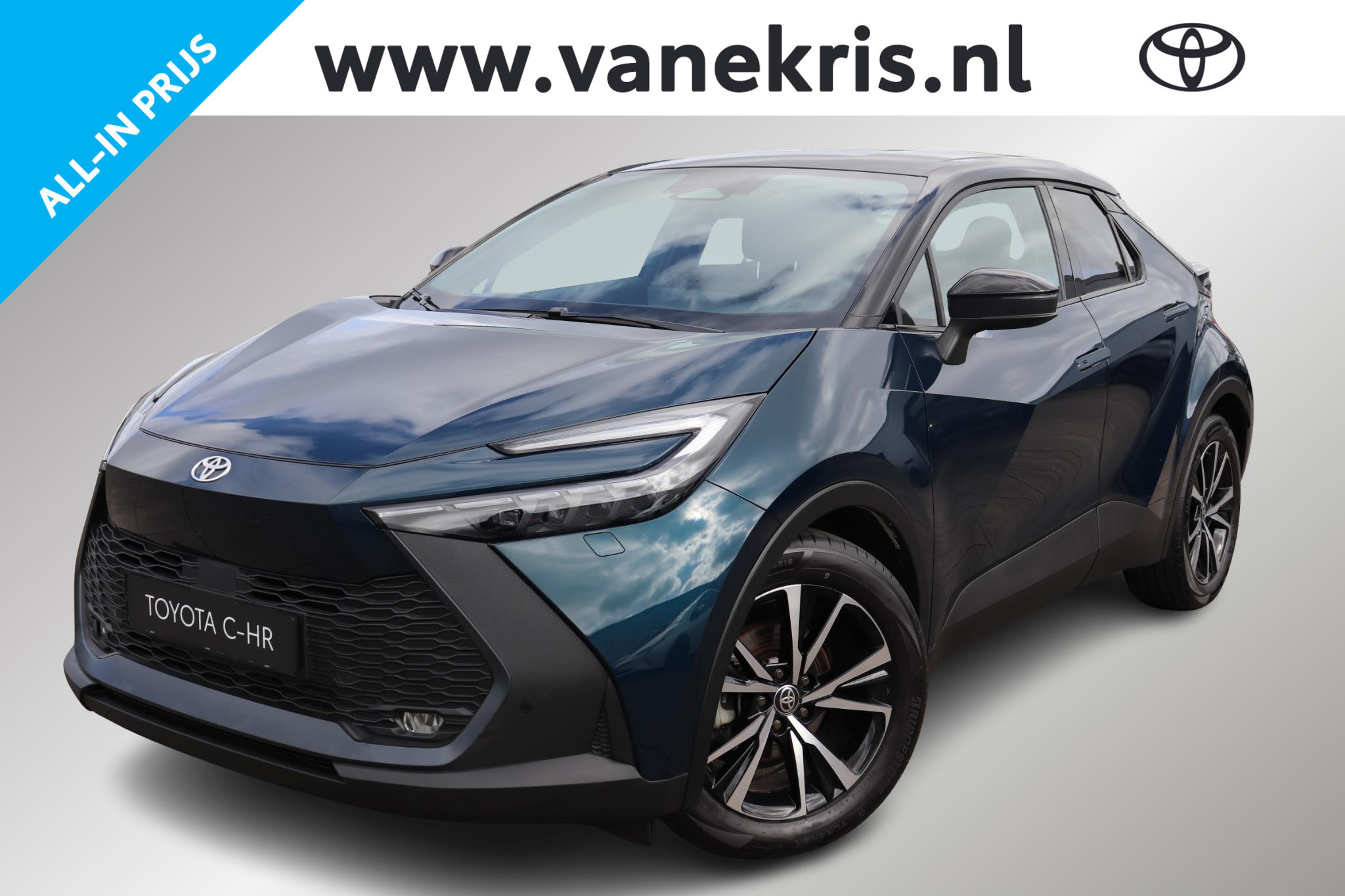 Toyota Toyota C-hr 1.8 Hybrid 140 First Edition, Limited, Bi-Tone 2025 - voorkant