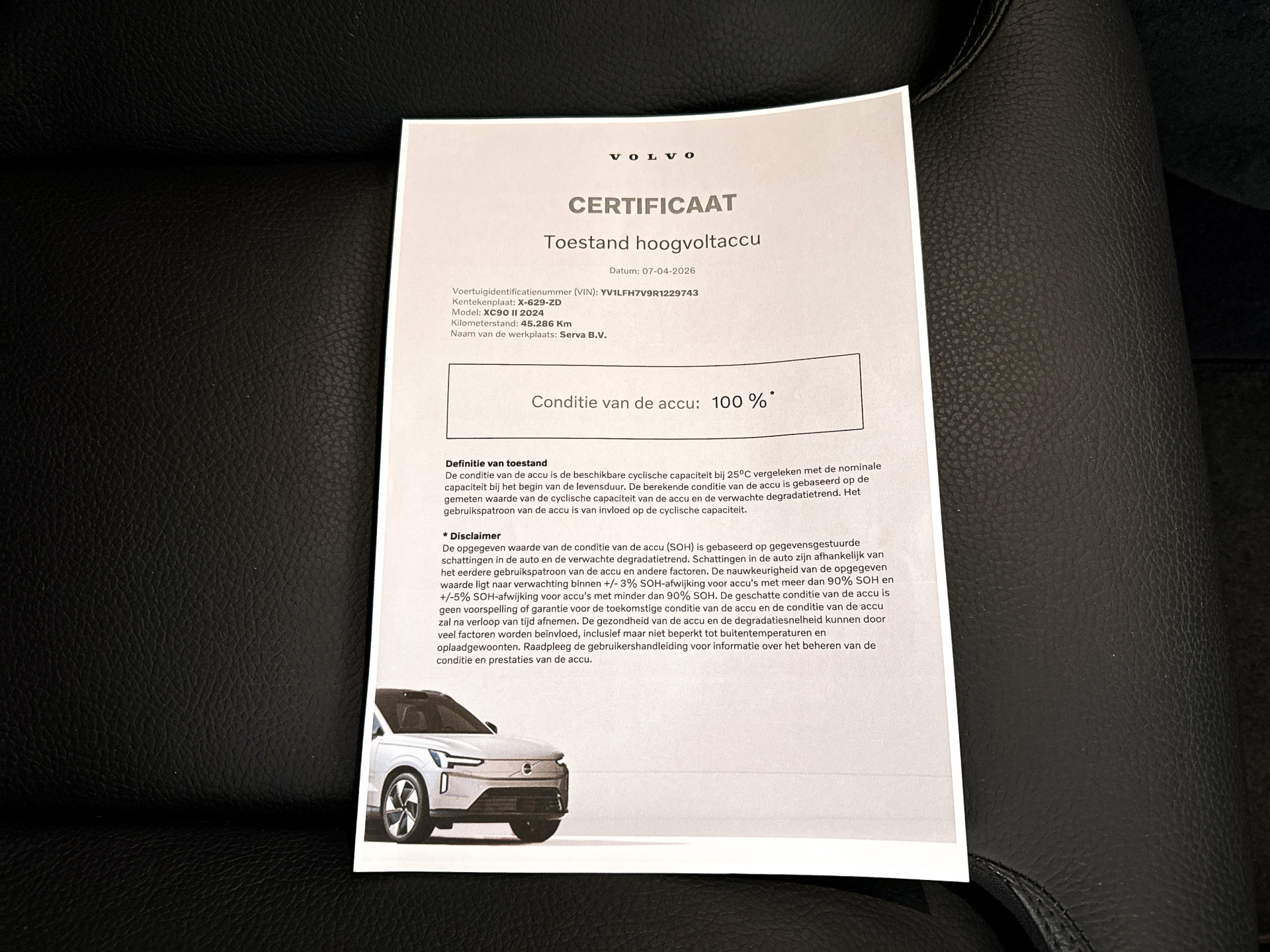 Foto van Volvo Xc90