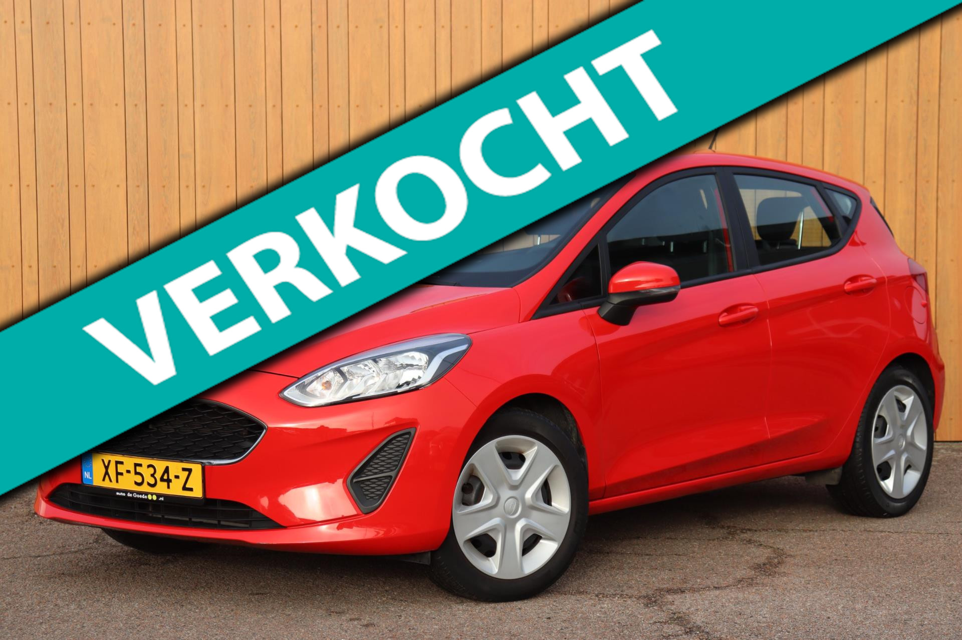 Ford Fiesta 1.1 Trend org. NL-auto navigatie cruise 2018 - voorkant