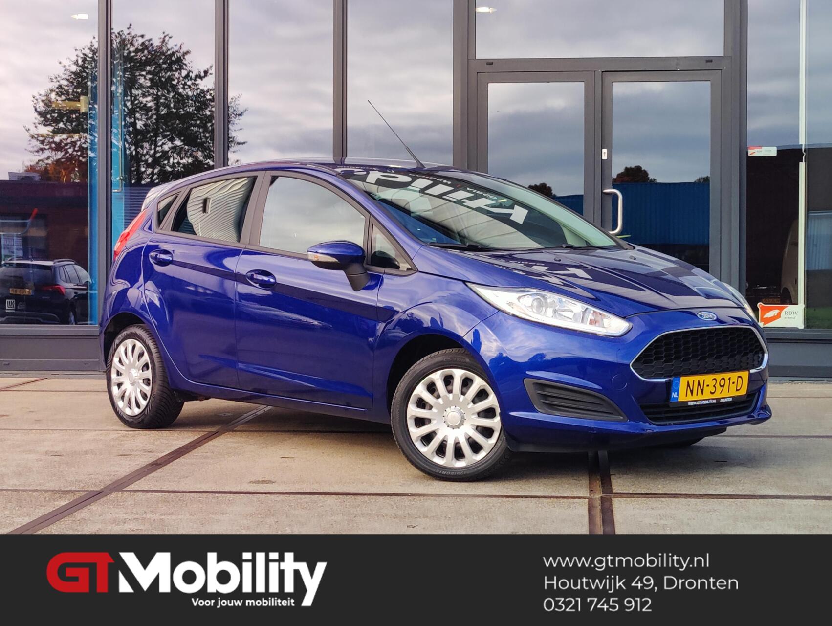 Ford Fiesta 1.0 Style Essential | 5 deurs, airco 2017 - voorkant