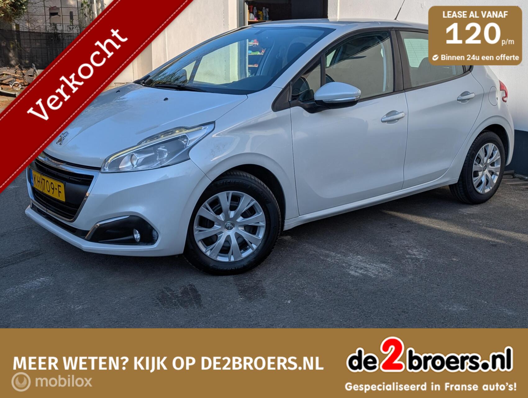 Peugeot 208 1.2 PureTech Blue Lion 2016 - voorkant