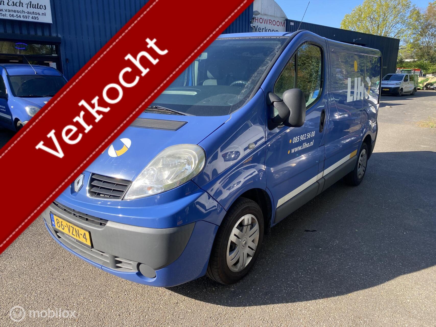 Renault Trafic T27 L1/h1 2.0 Dci 66kw E4 2.0 dCi T27 L1H1 AIRCO NAVI PDC APK 21-02-2027 2009 - voorkant