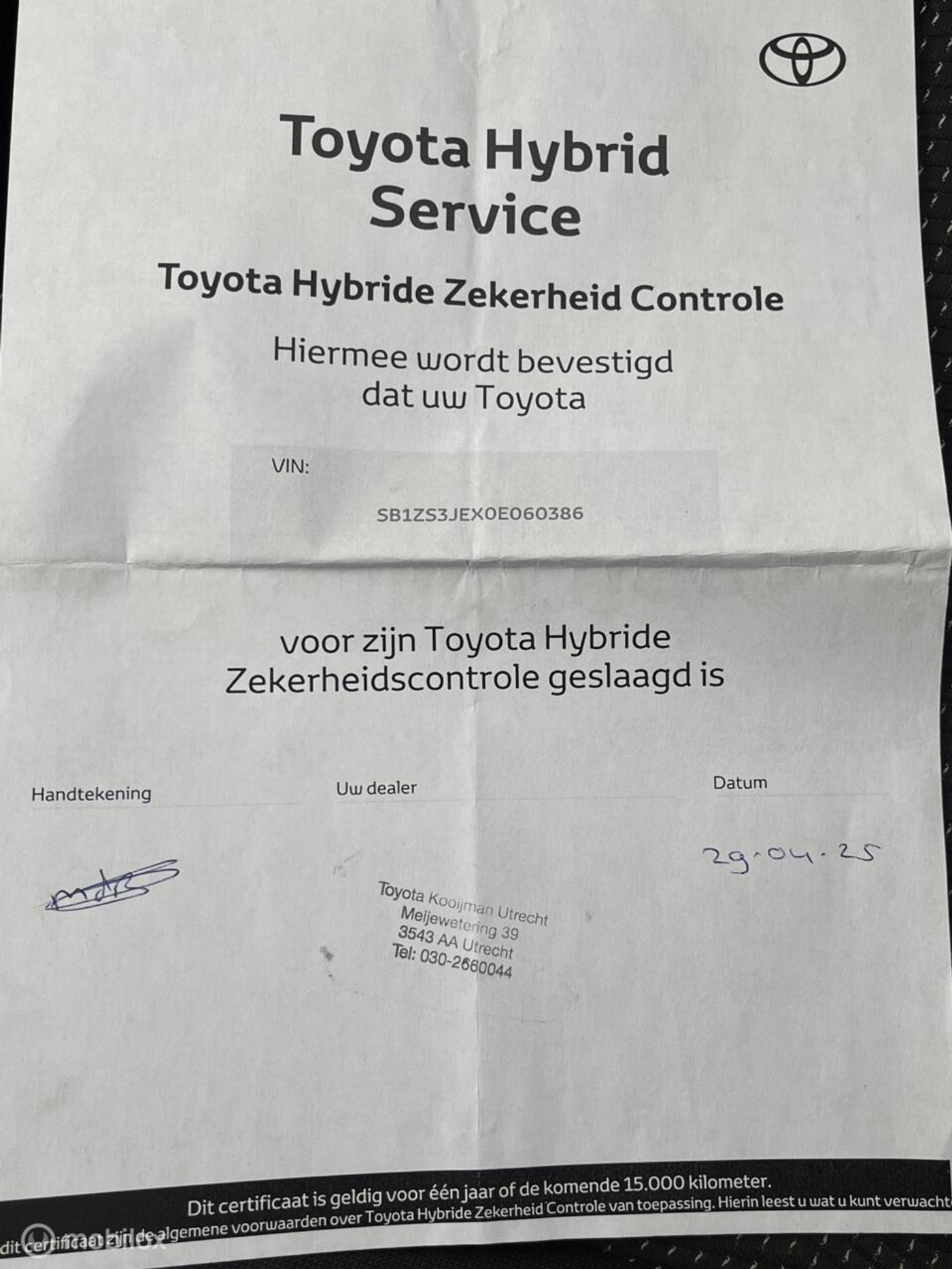 Foto van Toyota Toyota Auris