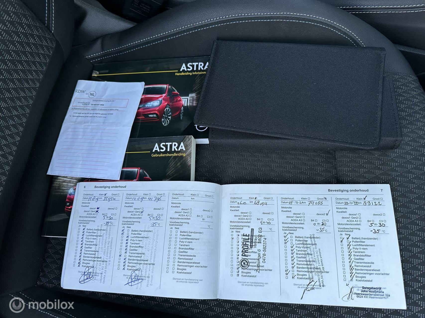 Foto van Opel Astra