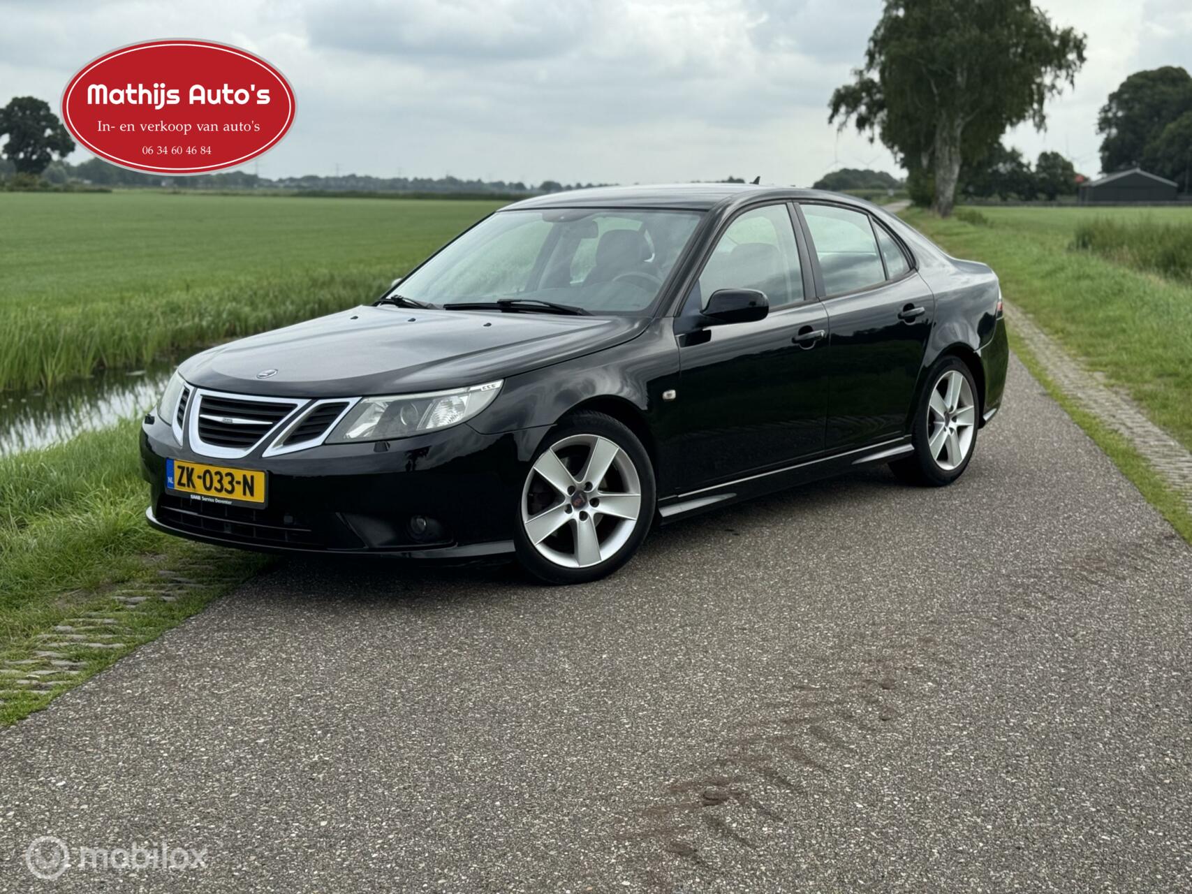Saab Saab 9-3 2.0t Linear Automaat Youngtimer! Nette auto! 2008 - voorkant