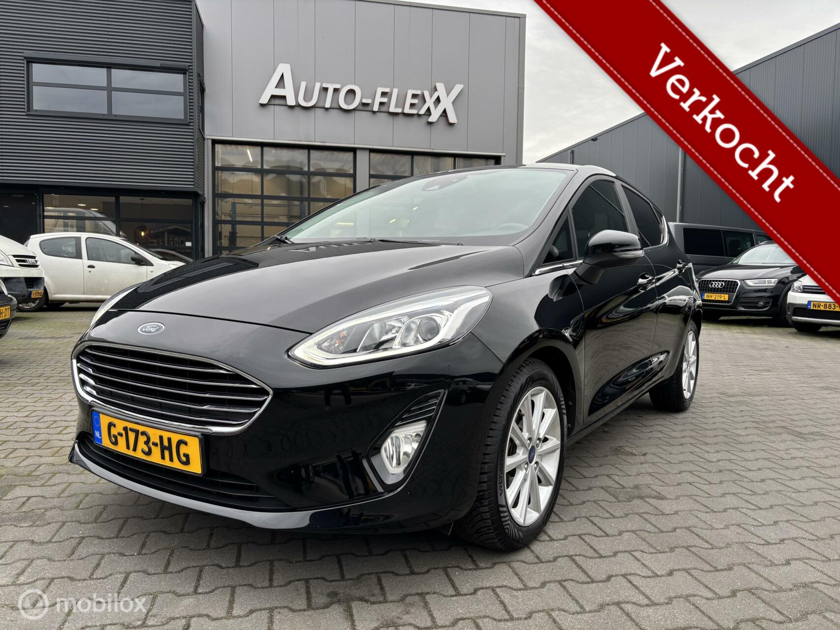 Ford Fiesta 1.0 EcoBoost Titanium, NAVI, Cruise Control, etc 2018 - voorkant