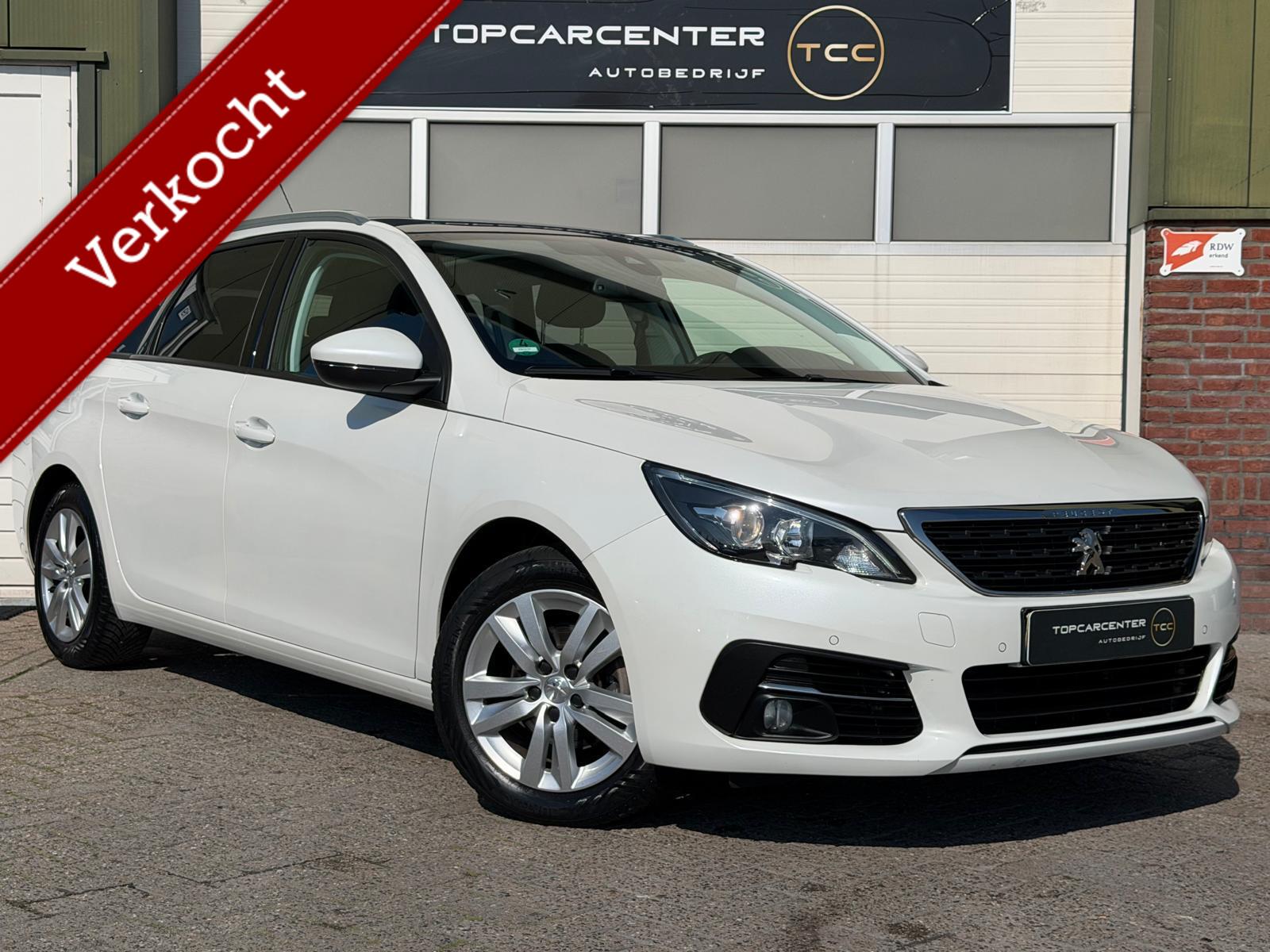 Peugeot 308 1.2 Blue Executive/AIRCO/PANO/CARPLAY/APK/NAP 2019 - voorkant