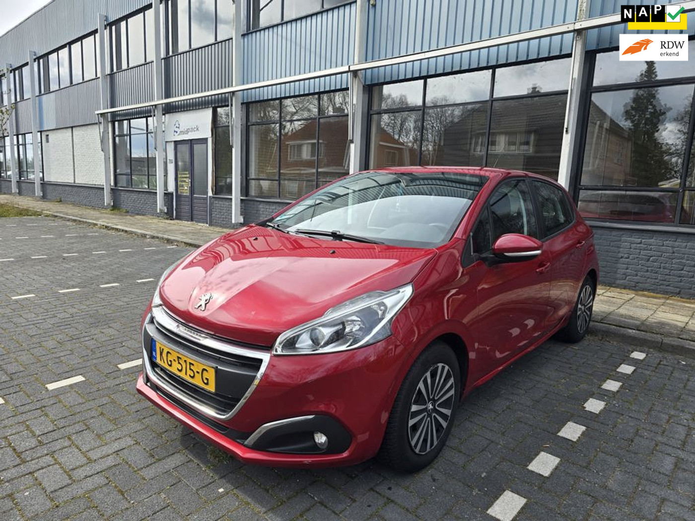 Peugeot 208 1.2 PureTech Blue Lion 2016 - voorkant