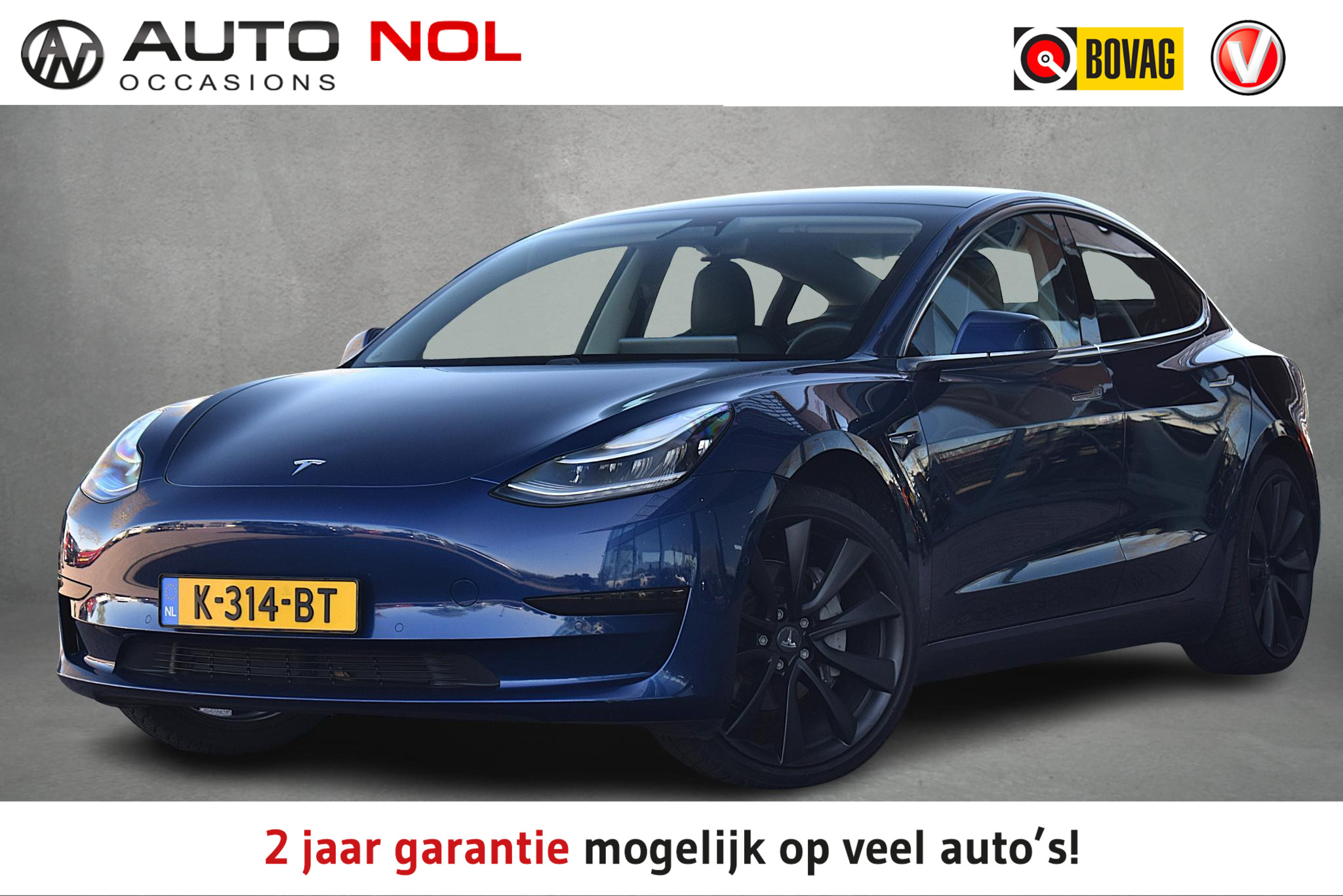 Tesla Model 3 Standard RWD Plus 60 kWh 2020 - voorkant