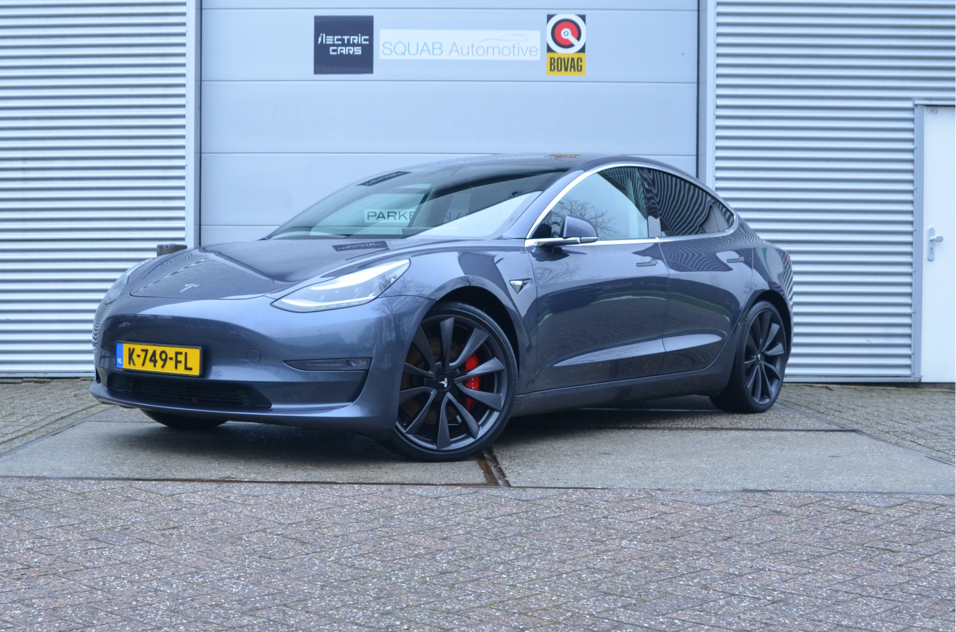 Tesla Model 3 Performance AWD 75 kWh 2020 - voorkant
