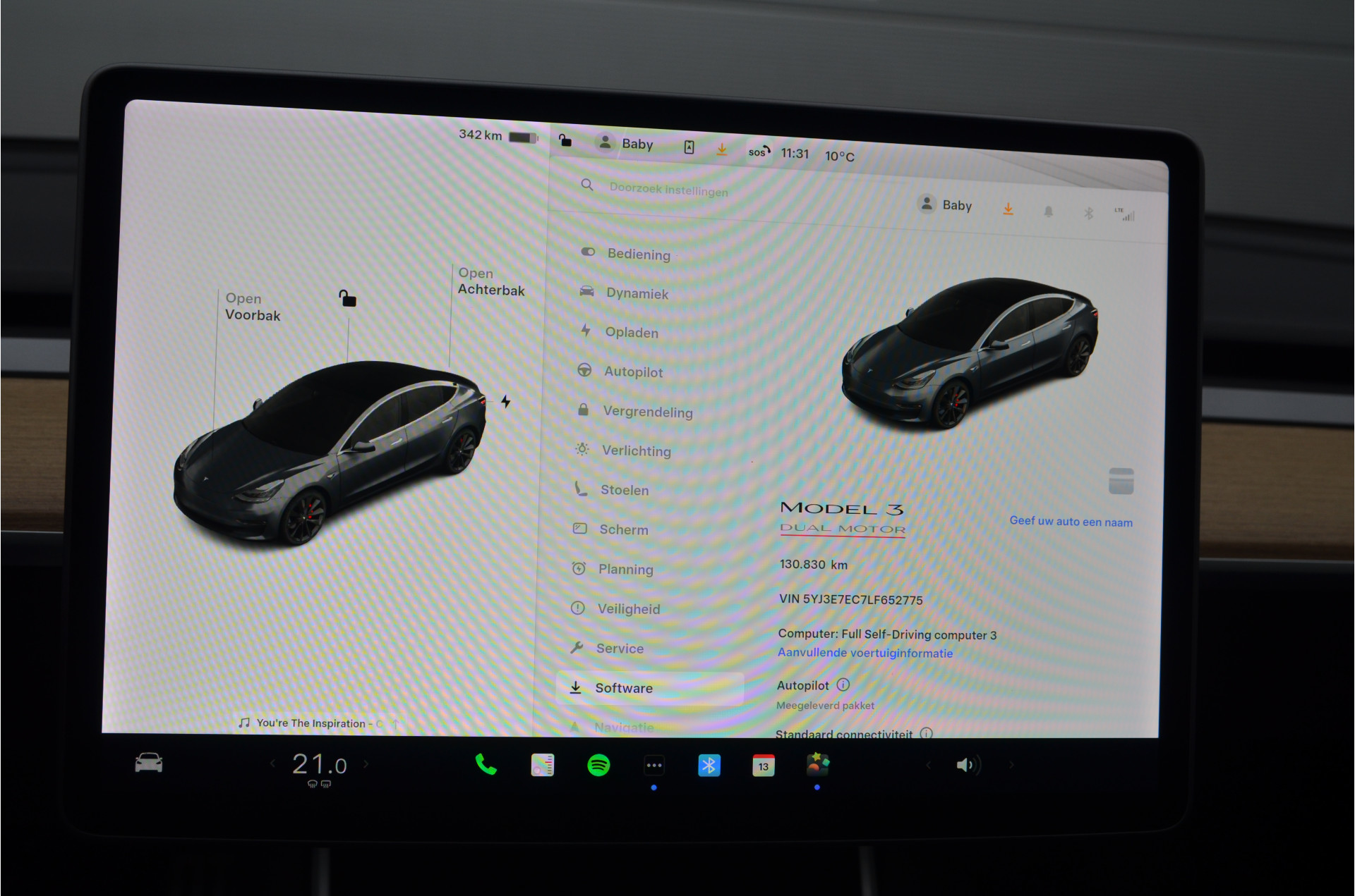 Foto van Tesla Model 3