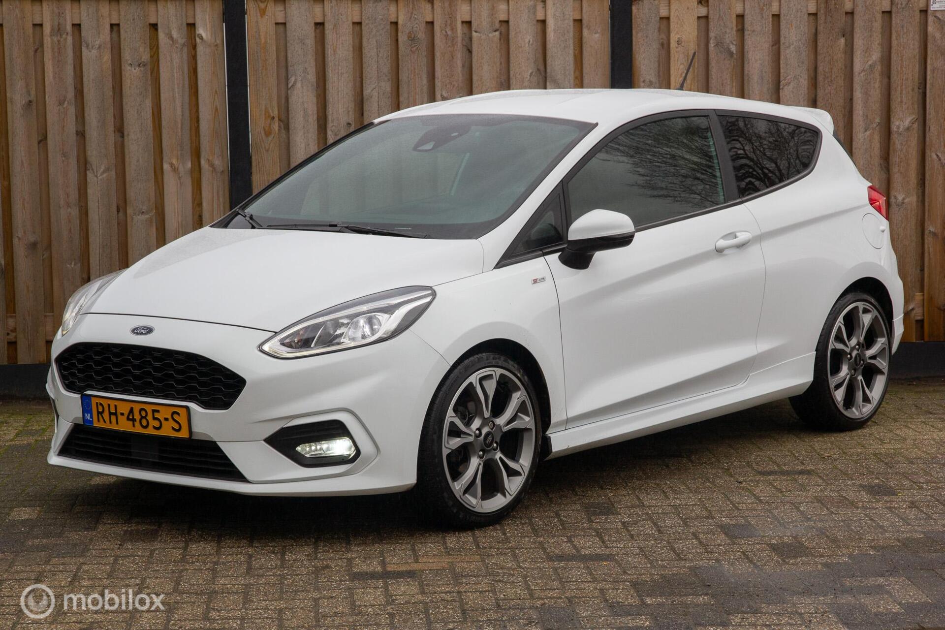 Ford Fiesta 1.0 EcoBoost ST-Line NL-Auto 1Jaar Garantie 2017 - voorkant