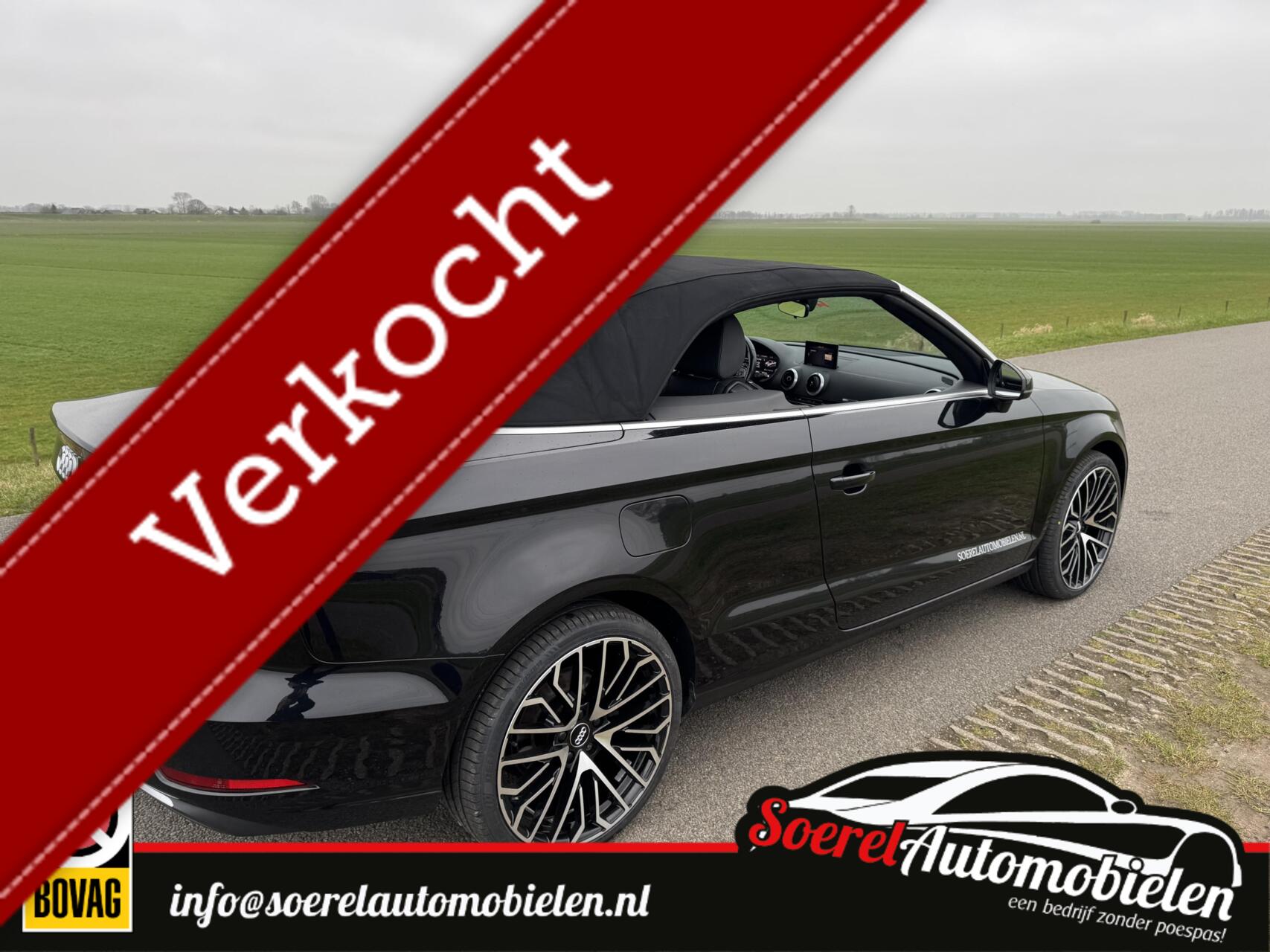 Audi A3 Cabriolet 1.4 TFSI CoD Design Pro Line *virtual dash 2017 - voorkant