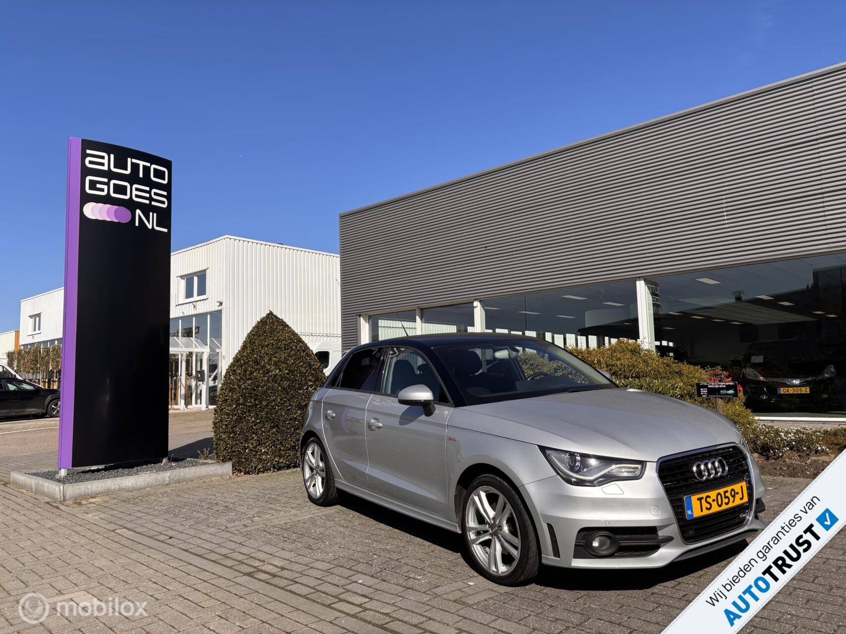 Audi A1 Sportback 1.4 TFSI Pro Line S-Line Aut/Navi/Xenon/Stoelv. 2013 - voorkant