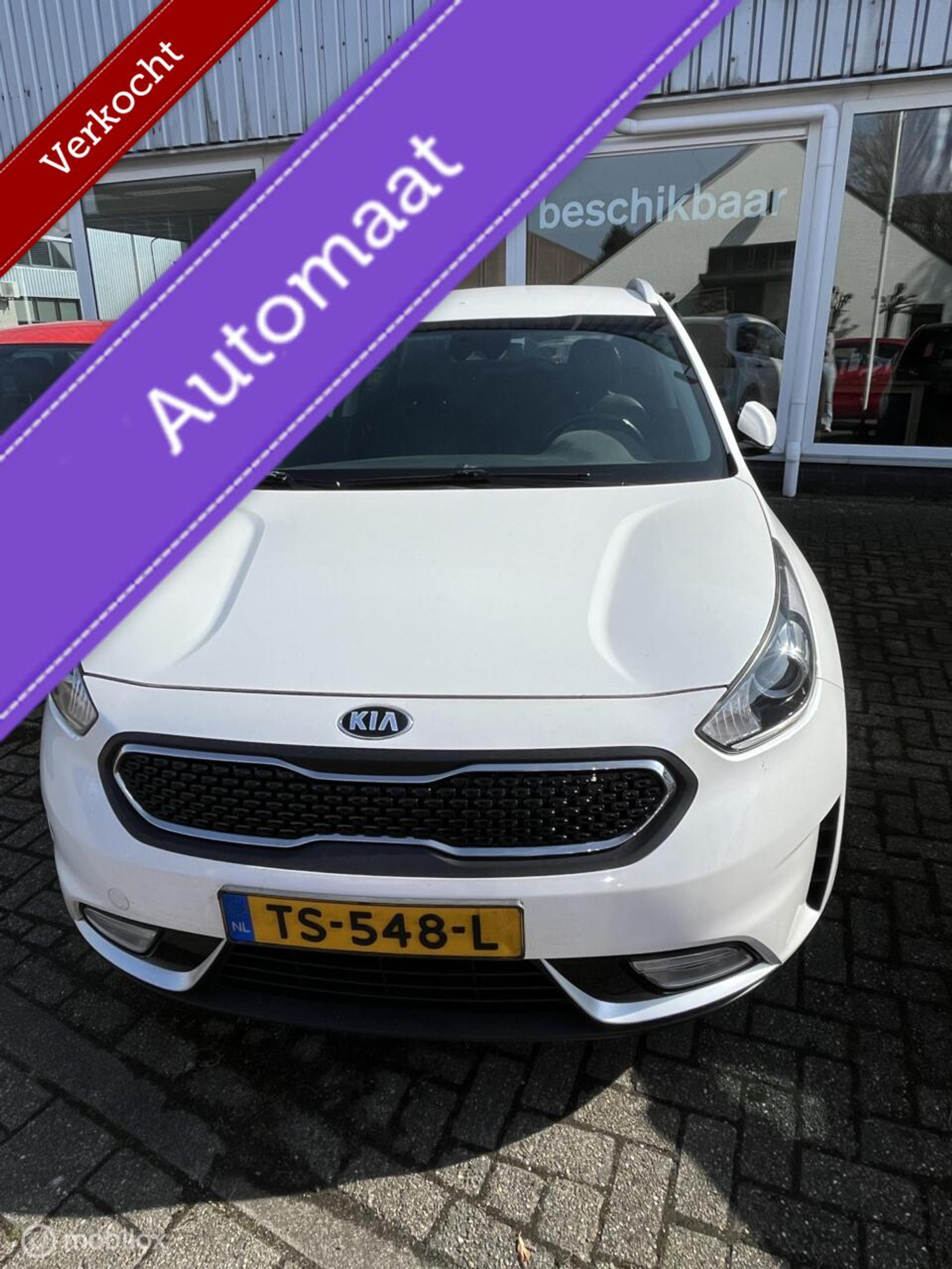 Kia Niro 1.6 GDi Hybrid DynamicLine/afneembare trekhaak 2018 - voorkant