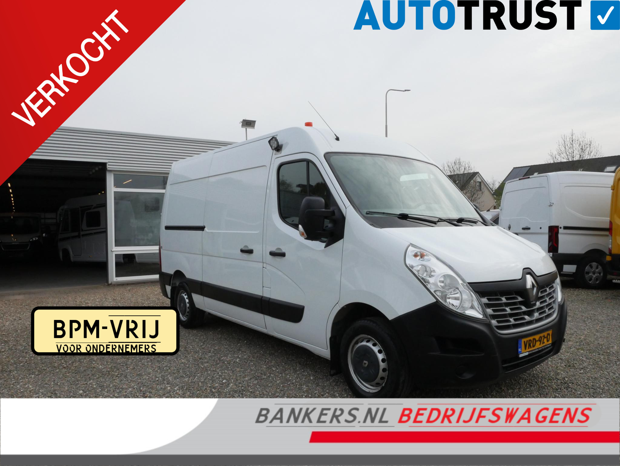Renault Master 2.3 dCi 140PK, L2H2, Airco 2016 - voorkant