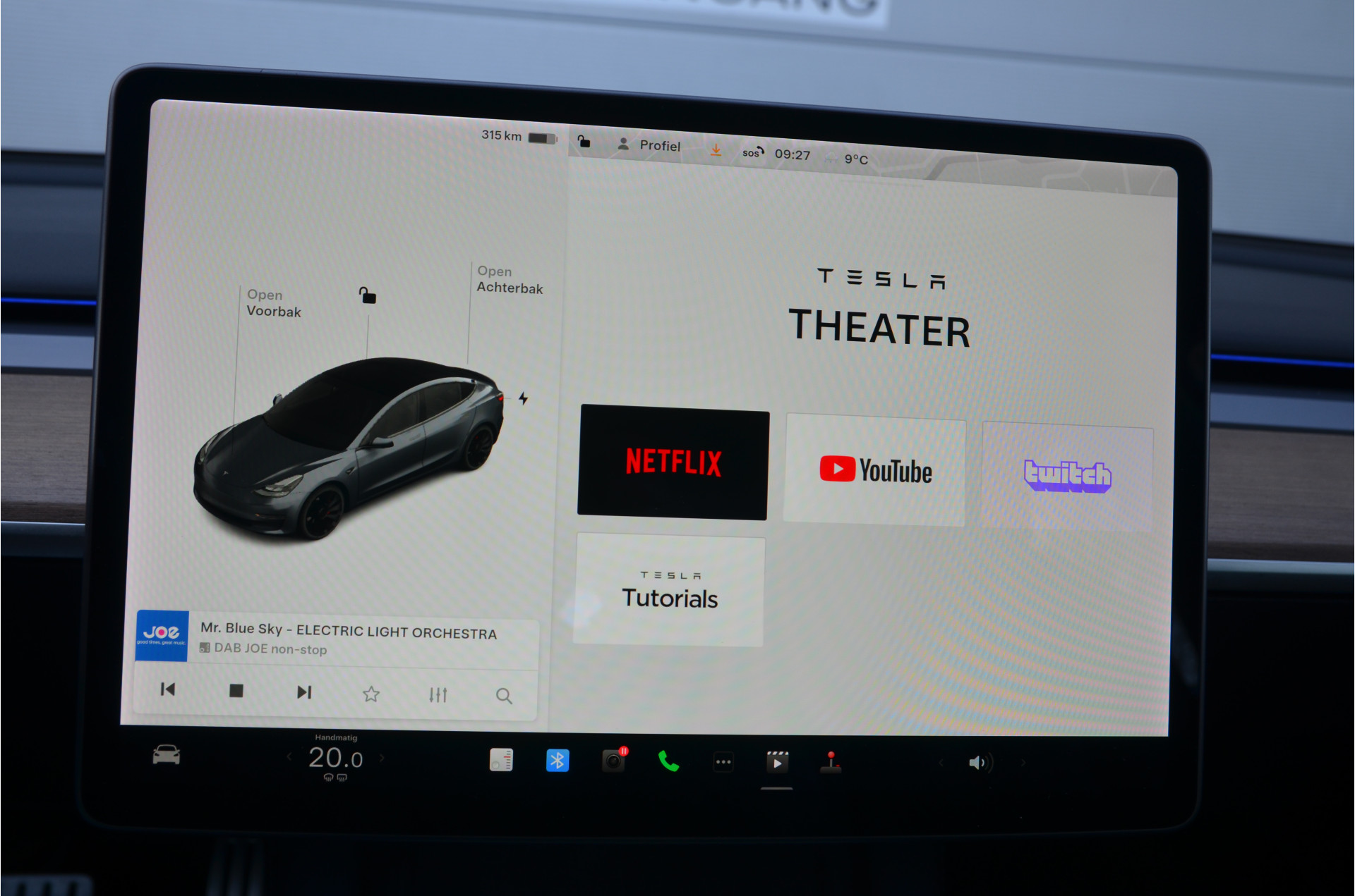 Foto van Tesla Model 3
