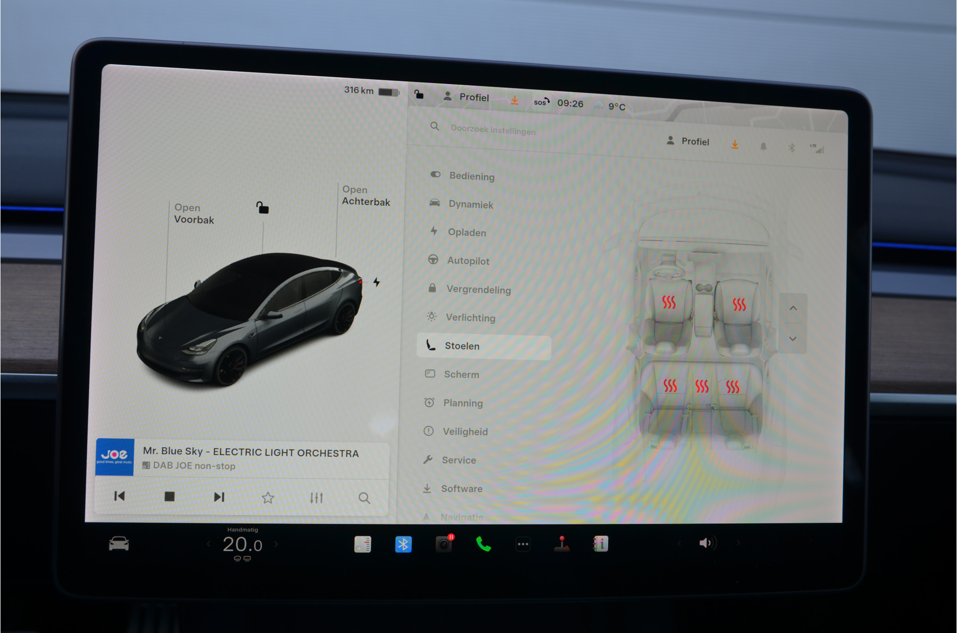 Foto van Tesla Model 3