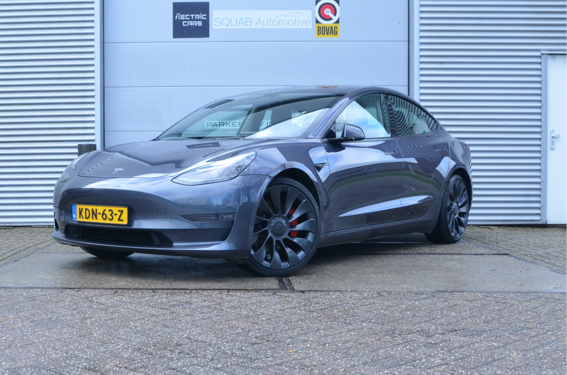 Tesla Model 3 Performance AWD 75 kWh 2021 - voorkant
