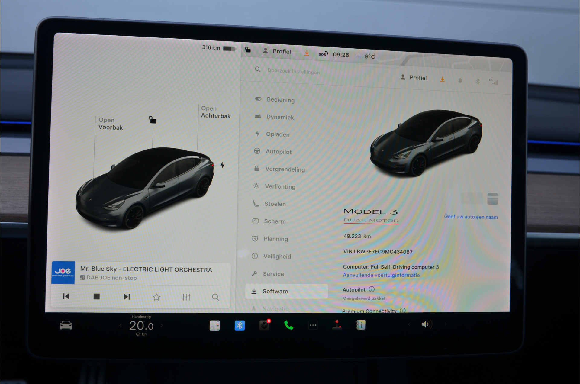 Foto van Tesla Model 3