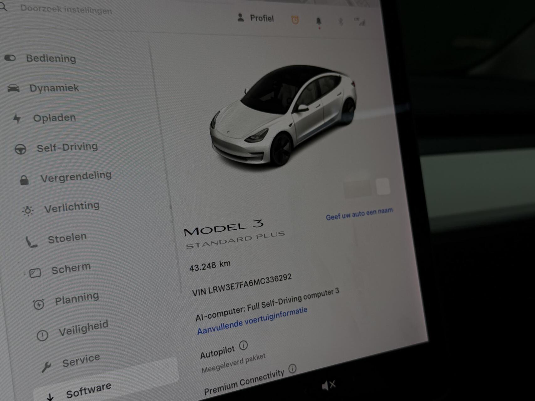 Foto van Tesla Model 3