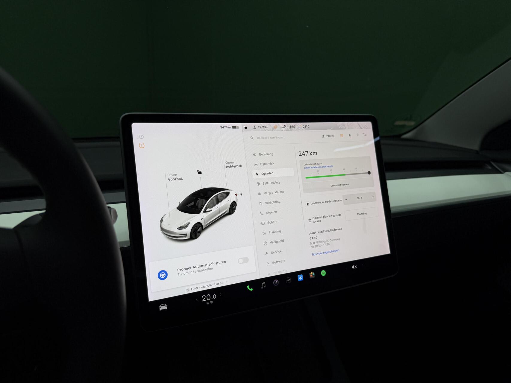 Foto van Tesla Model 3