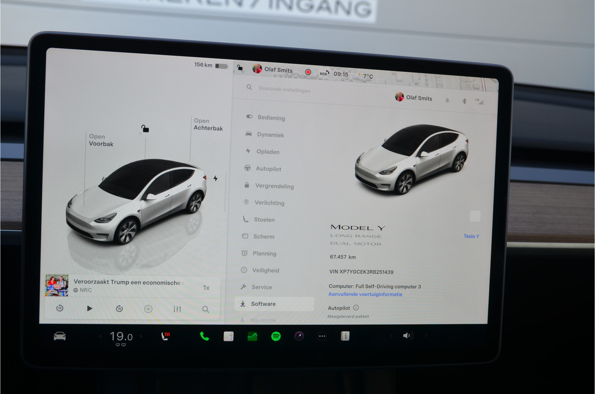 Foto van Tesla Model Y