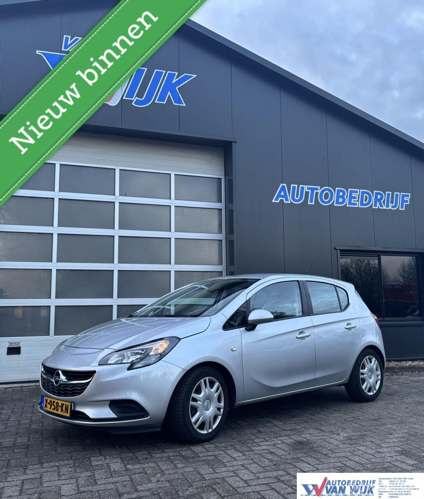 Opel Corsa-e 1.4 Bi-Fuel Edition 2018 - voorkant