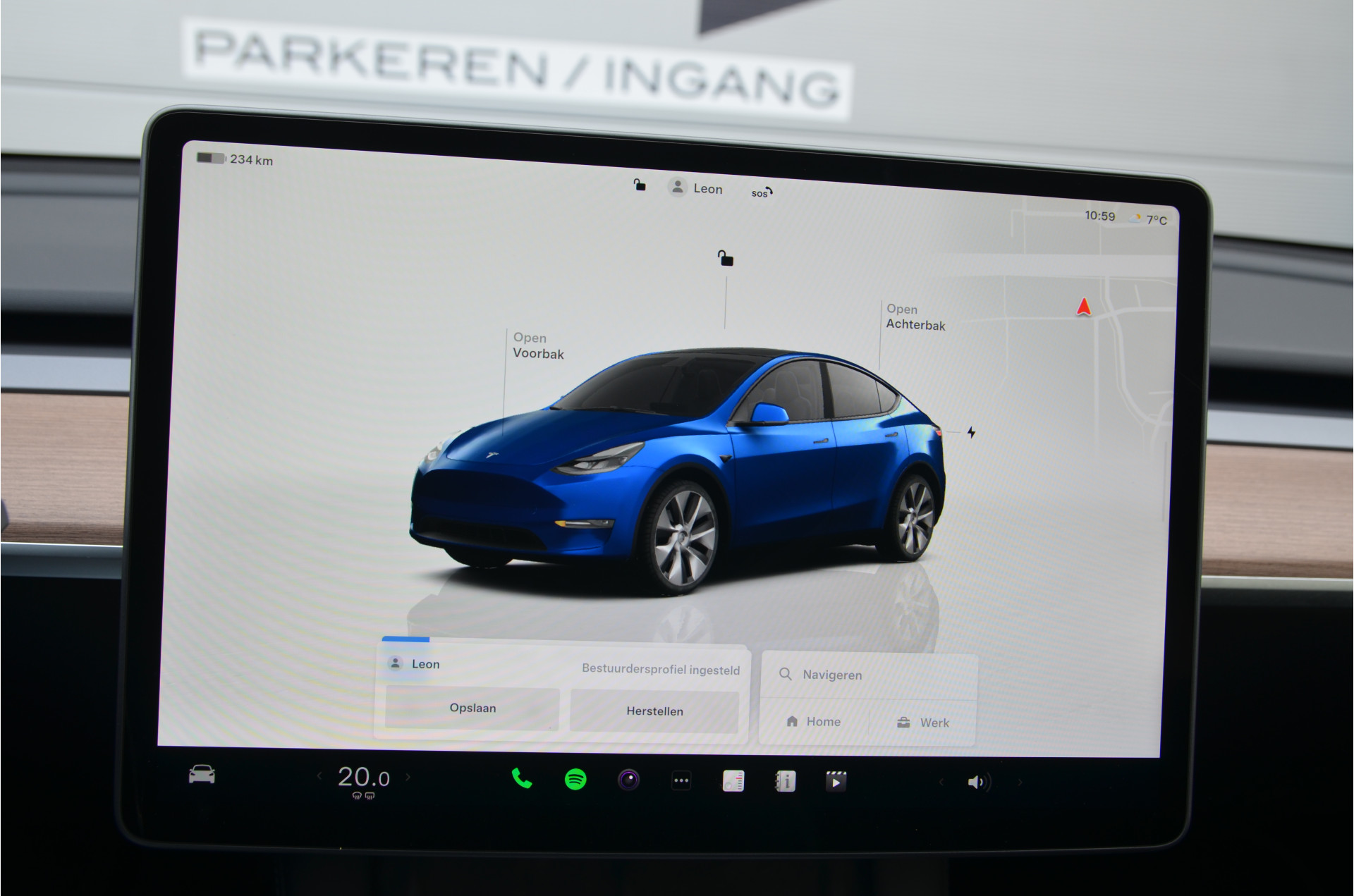 Foto van Tesla Model Y