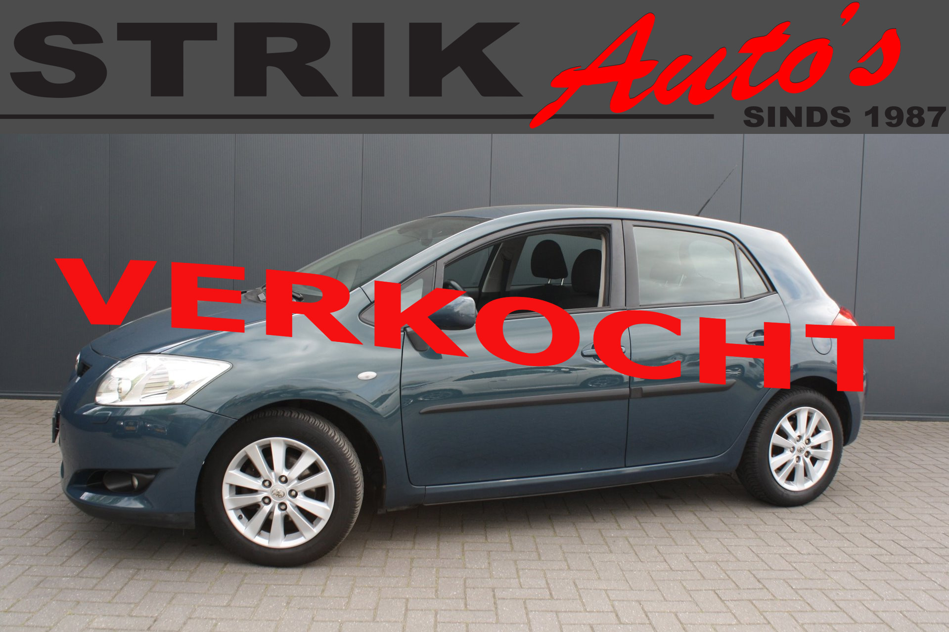 Toyota Toyota Auris 1.6-16V Luna Business - TREKHAAK - NAVIGATIE - 5-DEURS 2008 - voorkant