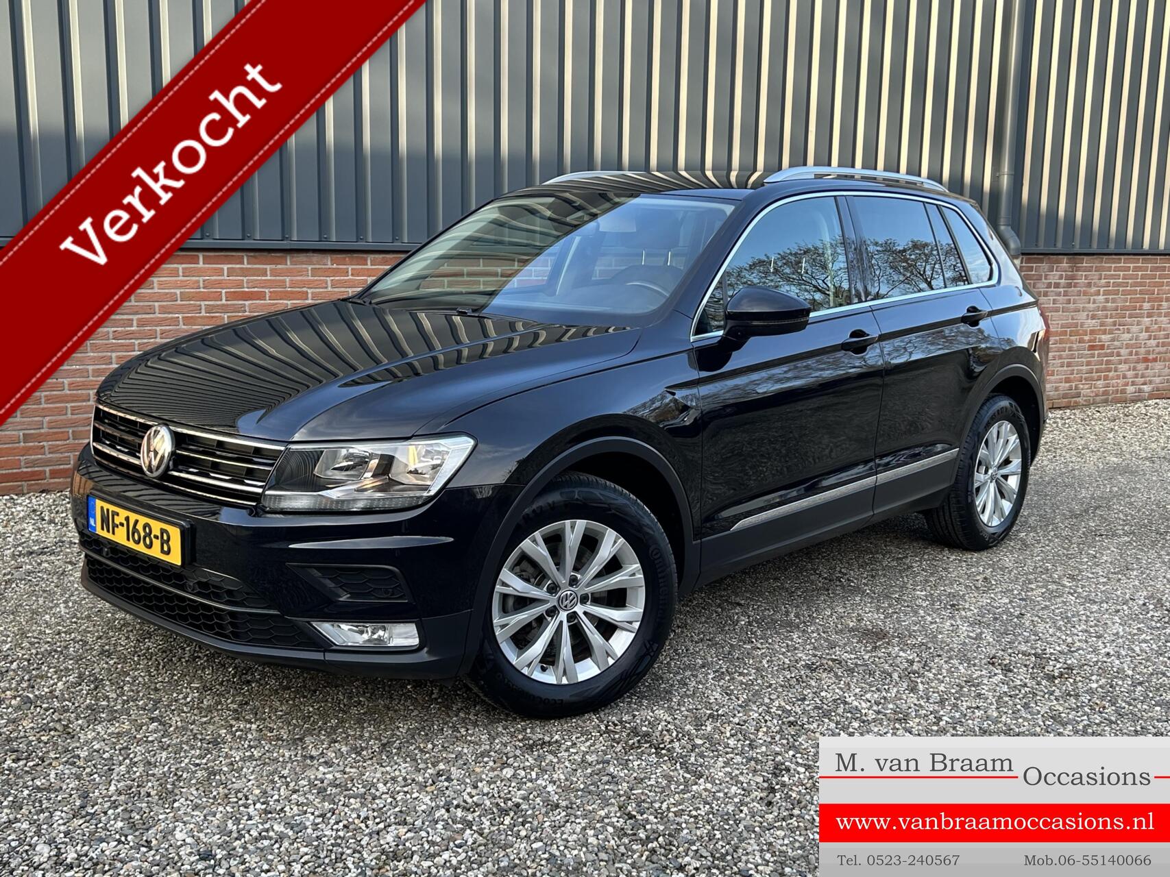 Volkswagen Tiguan 1.4 TSI Comfortline Navigatie/Ecc/Pdc/Front+L-Assist 2017 - voorkant
