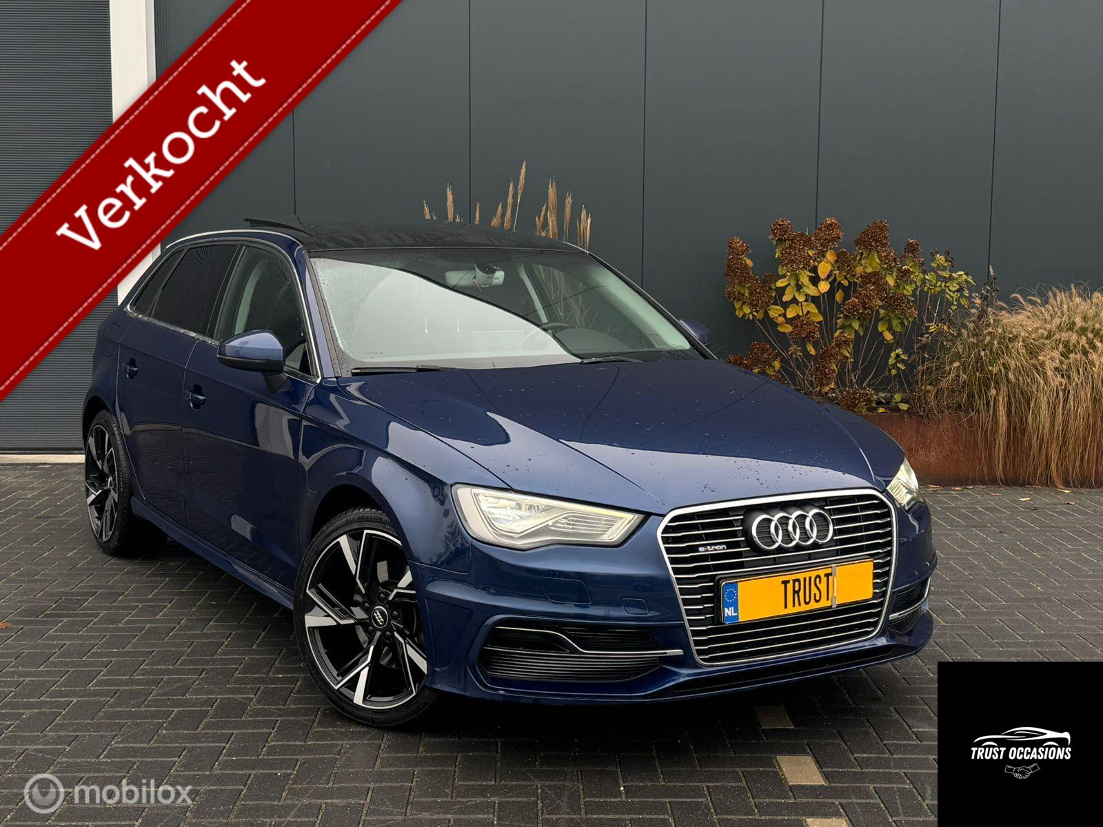 Audi A3 Sportback E-tron 1.4 e-tron Pano keyless camera S-LINE 2015 - voorkant